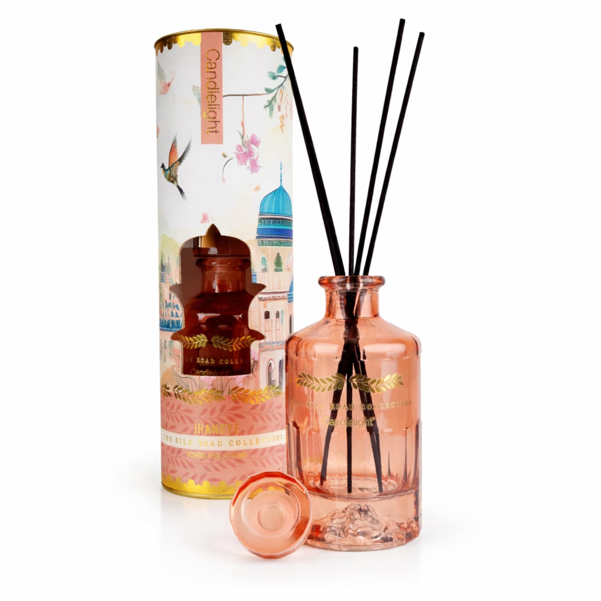 Candlelight The Silk Road Collection Jhangye 250Ml Reed Diffuser from B&Q