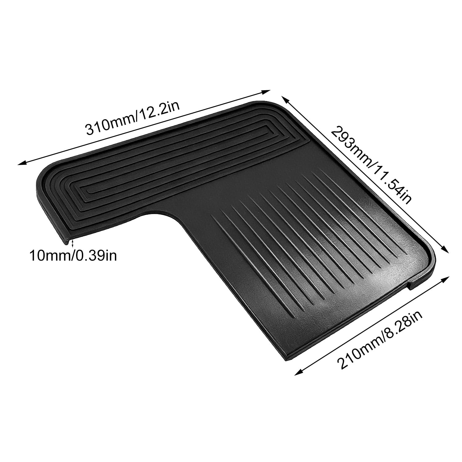 Tappetino in silicone per Ninja Luxe Café ES601EU/ES701EU – Tappetino antiscivolo antigraffio e resistente al calore, protegge le superfici, facile da pulire, accessorio ideale per