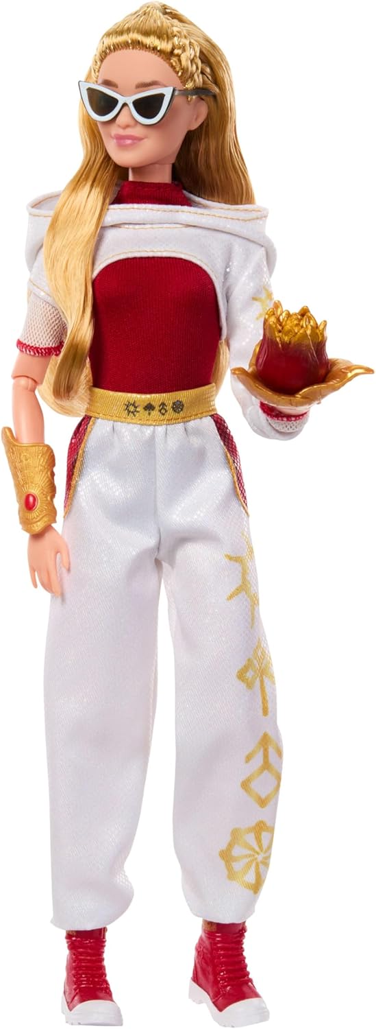 Mattel Disney Zombies 4: Dawn of The Vampires Nova Bright Fashion Doll with Removable Outfit & 5 Accessories, Inspired by The Movie