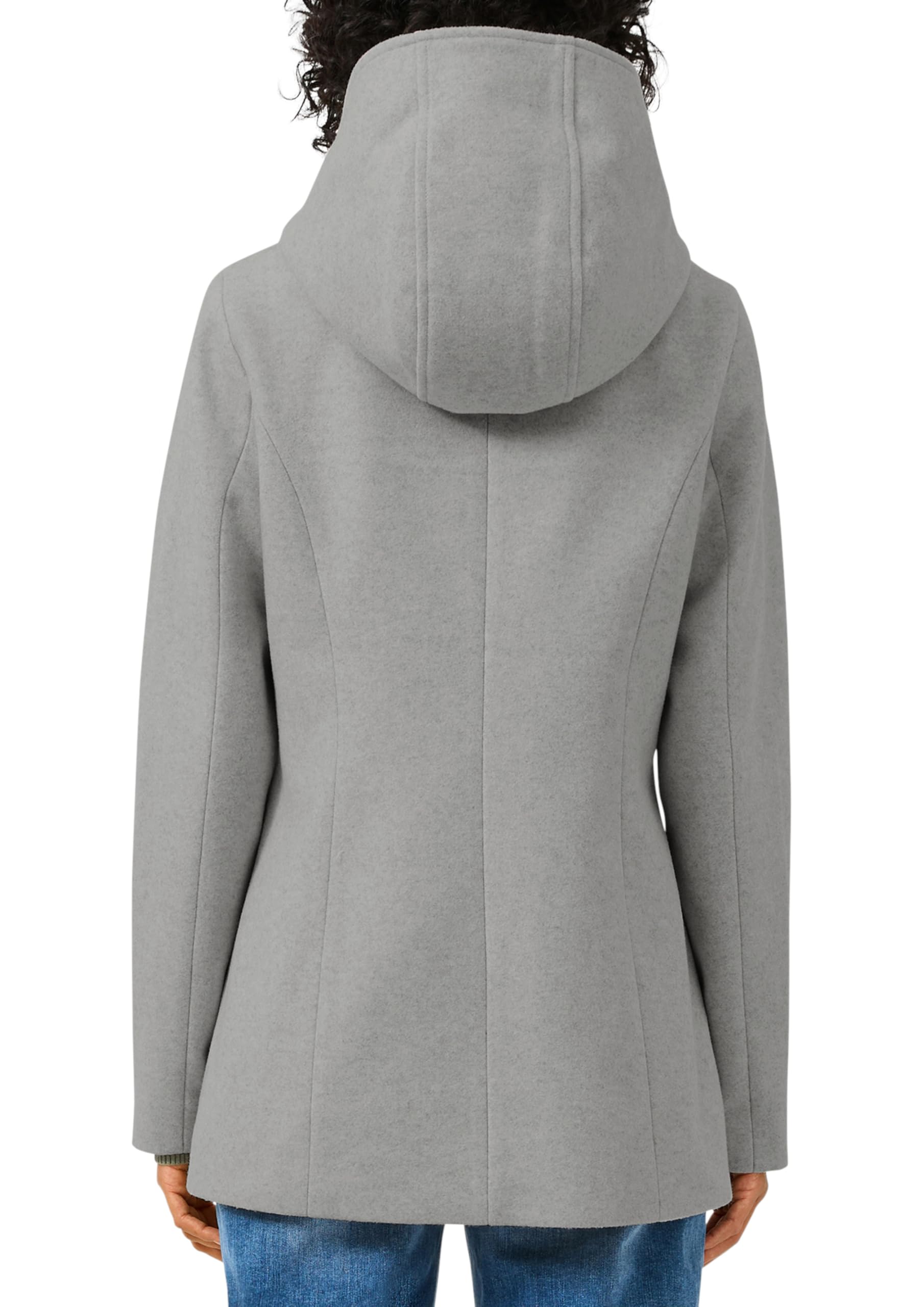 QS Jacke in Wolloptik