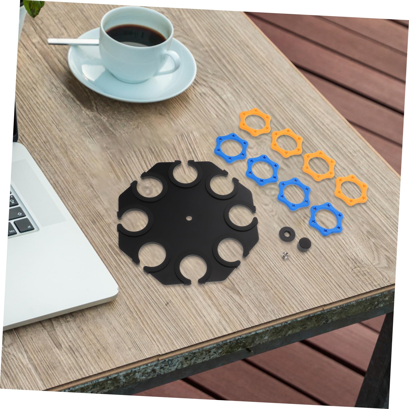 Supporto Microfono da Tavolo, Rack Regolabile Antivibrazione | Nero in Acciaio al Carbonio e Plastica, per Broadcasting e Recording, Capienza Multipla