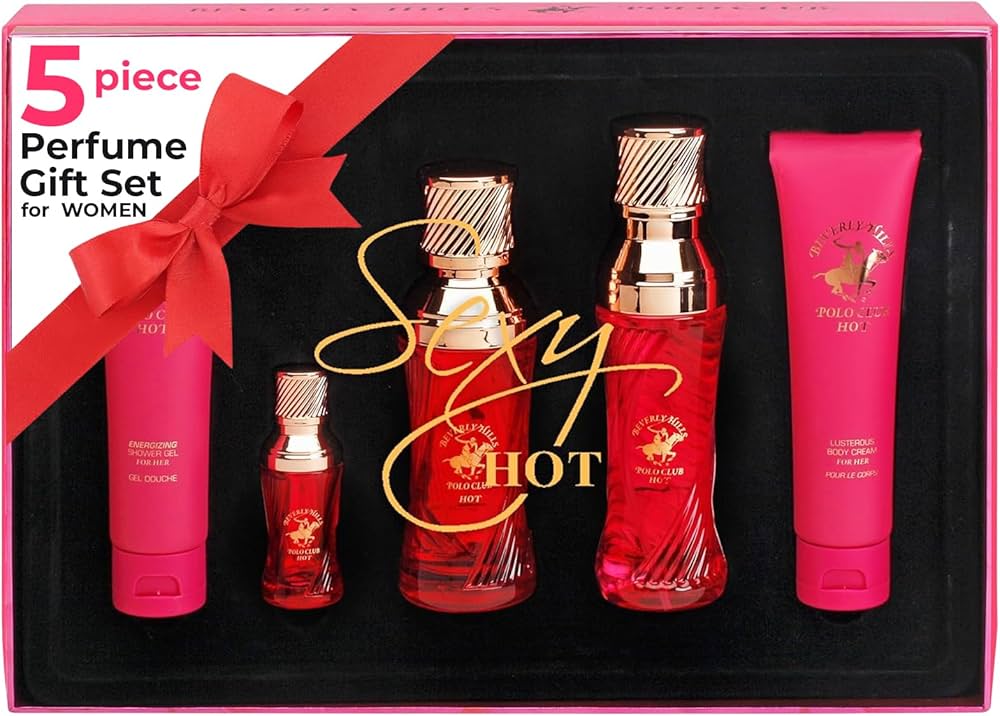 Amazon.com : Beverly Hills Polo Club BHPC Perfume Gift Set for