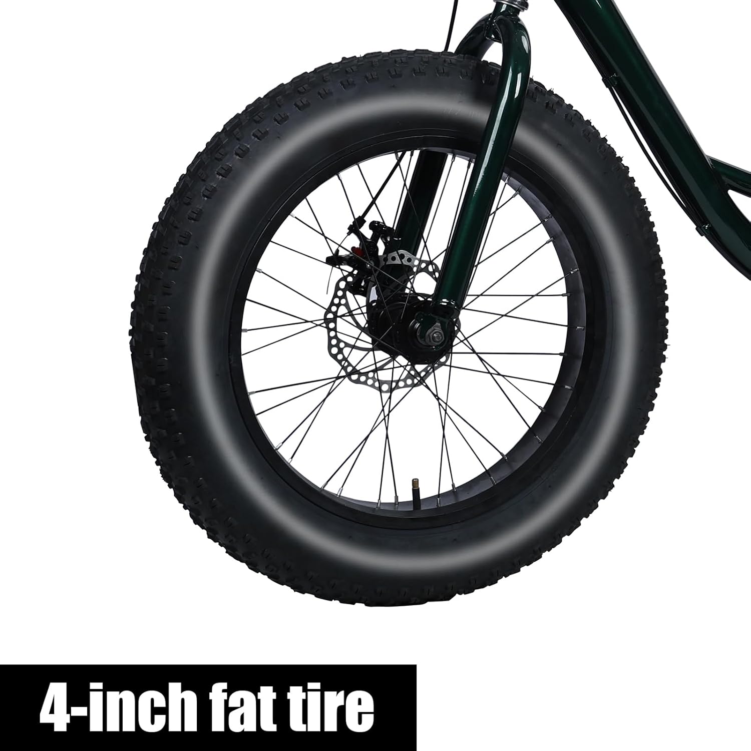 Tricycle for Adults, 20 Inch Fat Tire Trike for Adults, 7 Speed, Load Capacity 450lbs, 20" x 4" Tires 3 Wheel Bikes for Adult Tricycle Bike Cruiser, with Double Disc Brake, Shopping Basket