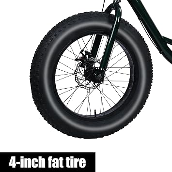 Adult Tricycle, Fat Tire 7 Speed Cruiser Trike, 20 Inch 3 Wheel Bikes with Large Basket for Seniors, Women, Men, Adult Trikes for Shopping Picnic Outdoor Sports(Today Shipment)
