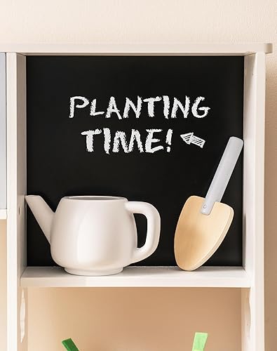 Miniatura 3 de ROBUD Cocina de juguete para niños  Cocina de juguete de madera con caja de plantación, juego de cocina Montessori con máquina de hielo y horno de