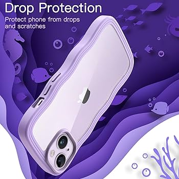 JETech Coque Pour IPhone 14 Plus 6,7 Pouces Avec 2 Pièces Films De Protection D'écran En Verre Trempé, 360 Étui De Protection Complète Du Corps Antichoc Housse Dos Transparente (Noir