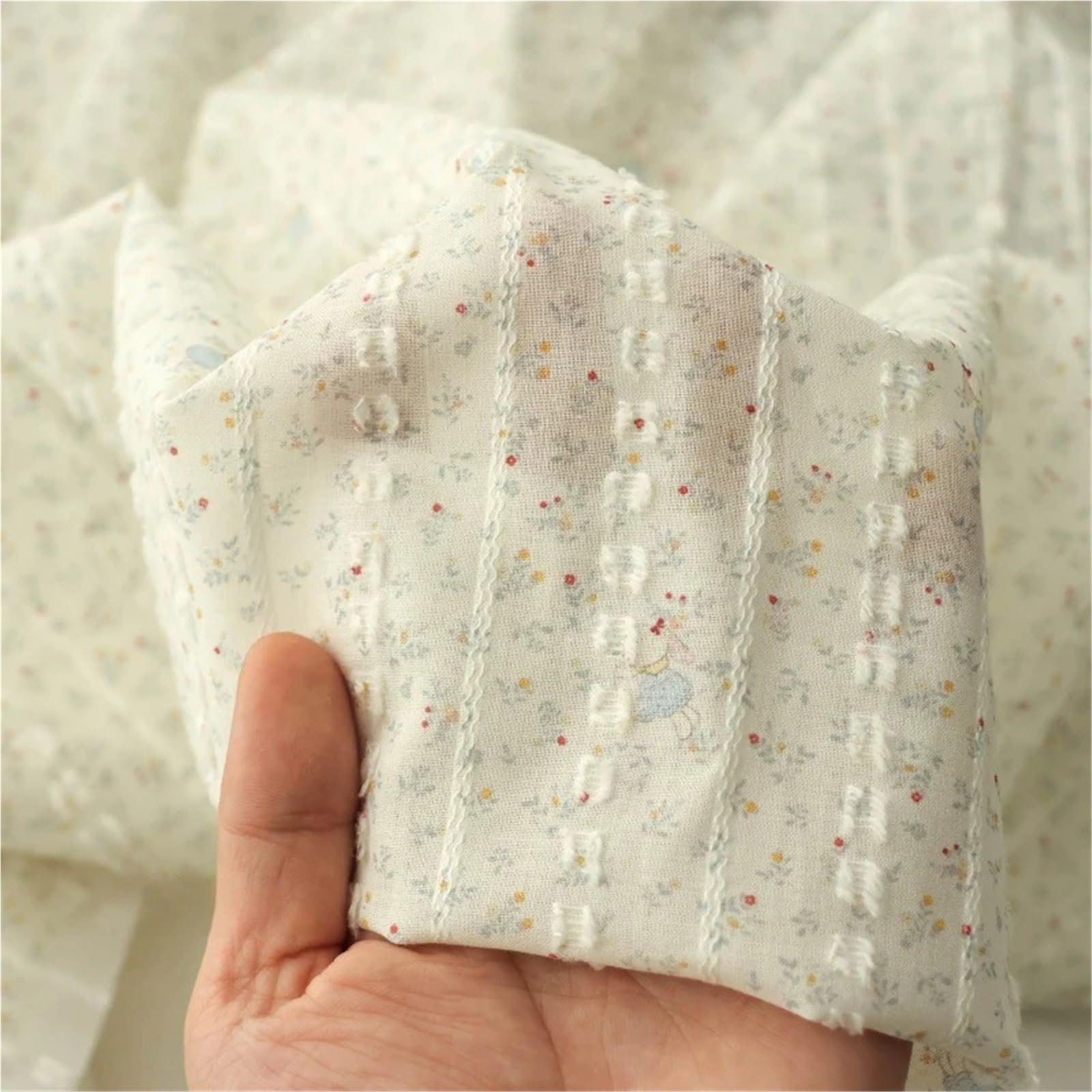 Tessuto Stampa Floreale Tessuto stampato digitale in cotone 145X100 cm Tessile floreale fresco for abbigliamento fai da te Quilting Patchwork Decorazione domestica(12)