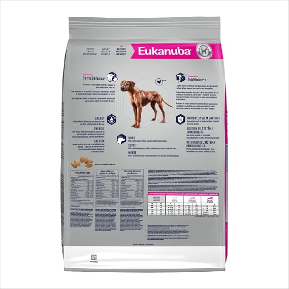 Eukanuba Senior Large Breed Dry Dog Food, 33 lb bag