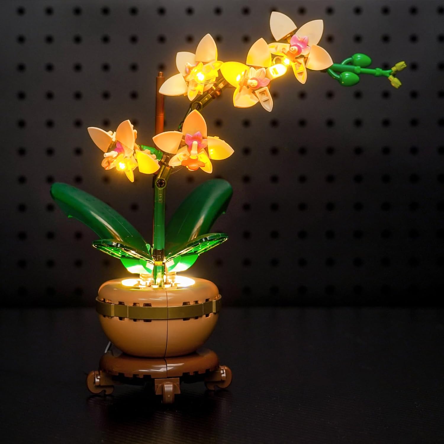LED Lighting Compatible with LEGO Mini Orchid, Light Kit Compatible with LEGO 10343 Botanicals Mini Orchid, NOT Included The Model Set