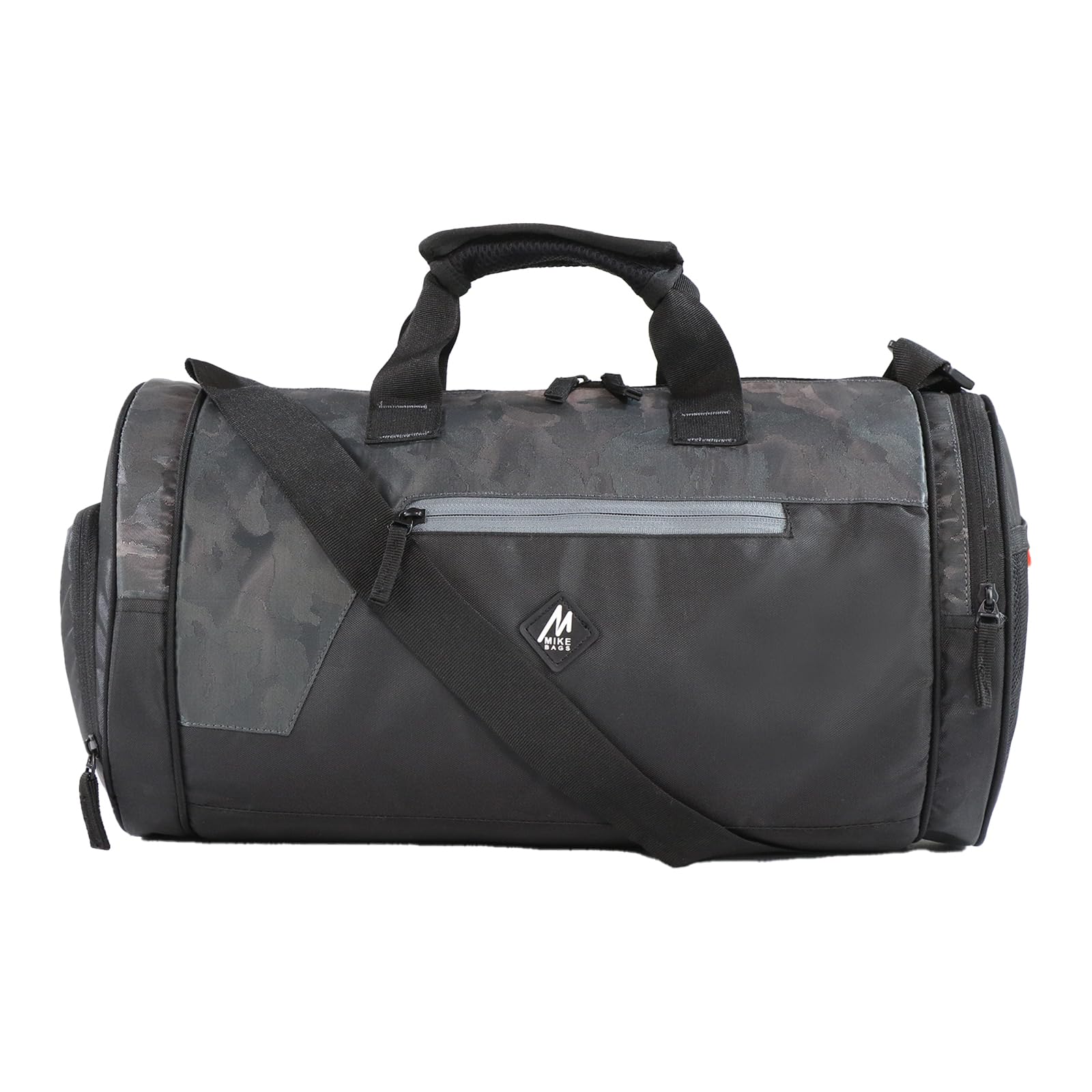 Tone Pro Gym Bag & Duffle Bag with Separate Shoes Compartment and Additional Pocket (GREY) Shoulder handle GYM bags-image-20