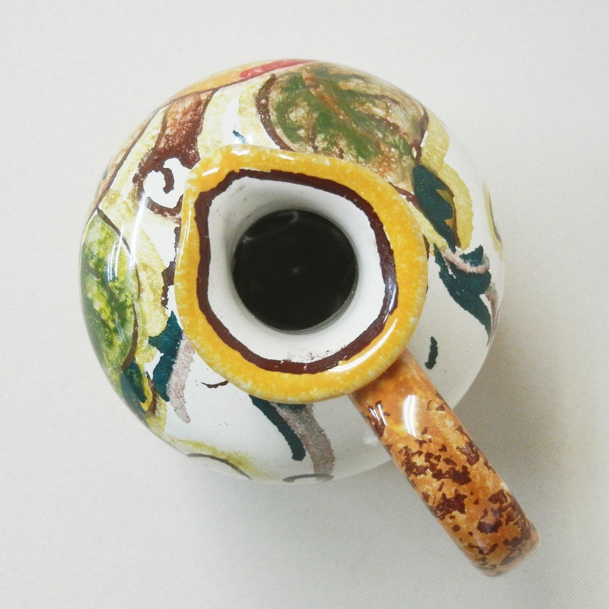 Amazon.co.jp: 【イタリア製 マヨリカ焼き】花瓶 W11×D10×H16cm / N5
