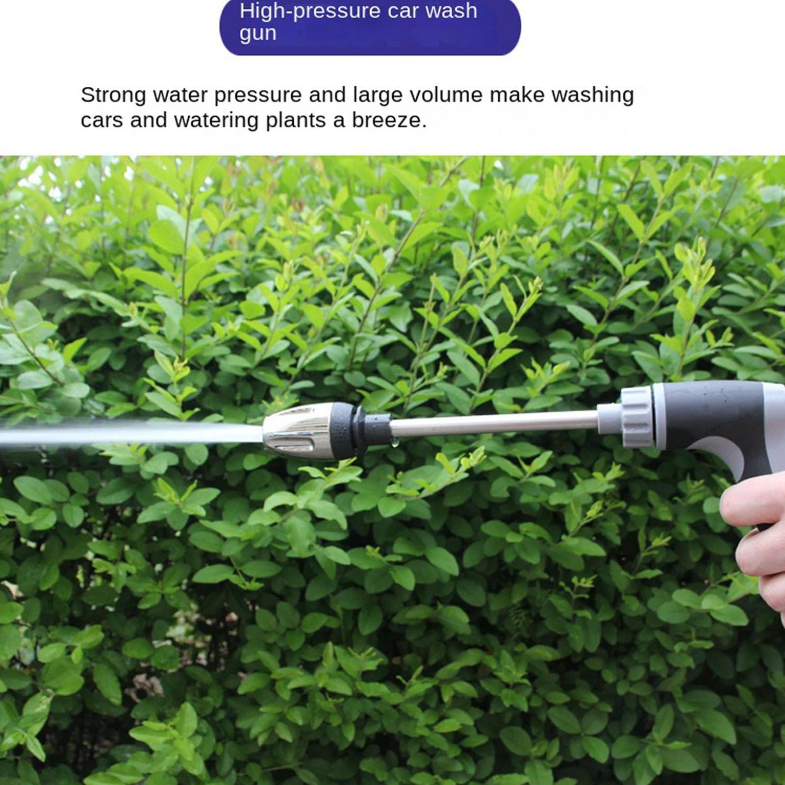 Ugello da tubo da giardino a pressione Utensile ad alta pressione | Ugello per Tubo d'Acqua Pulizia Giardino Lavaggio Auto, Pulizia Terrazzo E Professionisti
