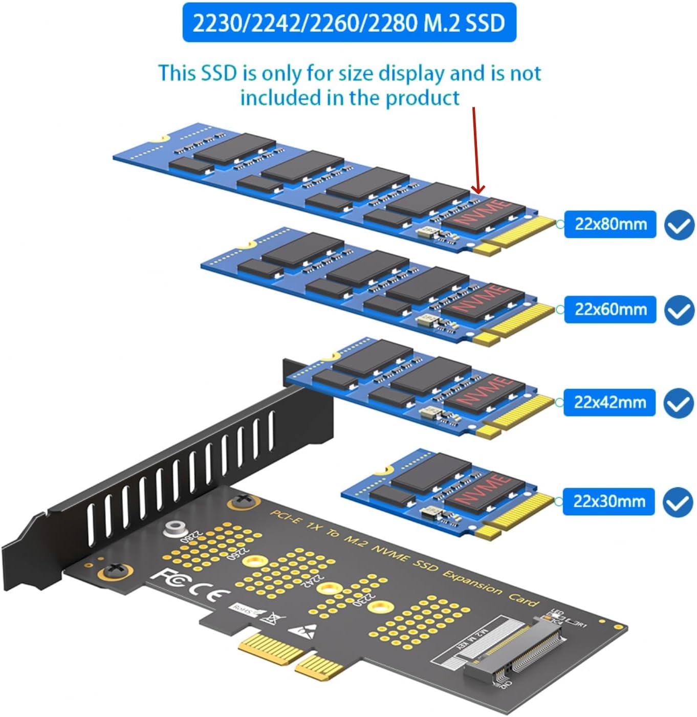 Adaptador PCI-e 1X 4X para M.2 NVMe SSD: Review após 7 dias de uso