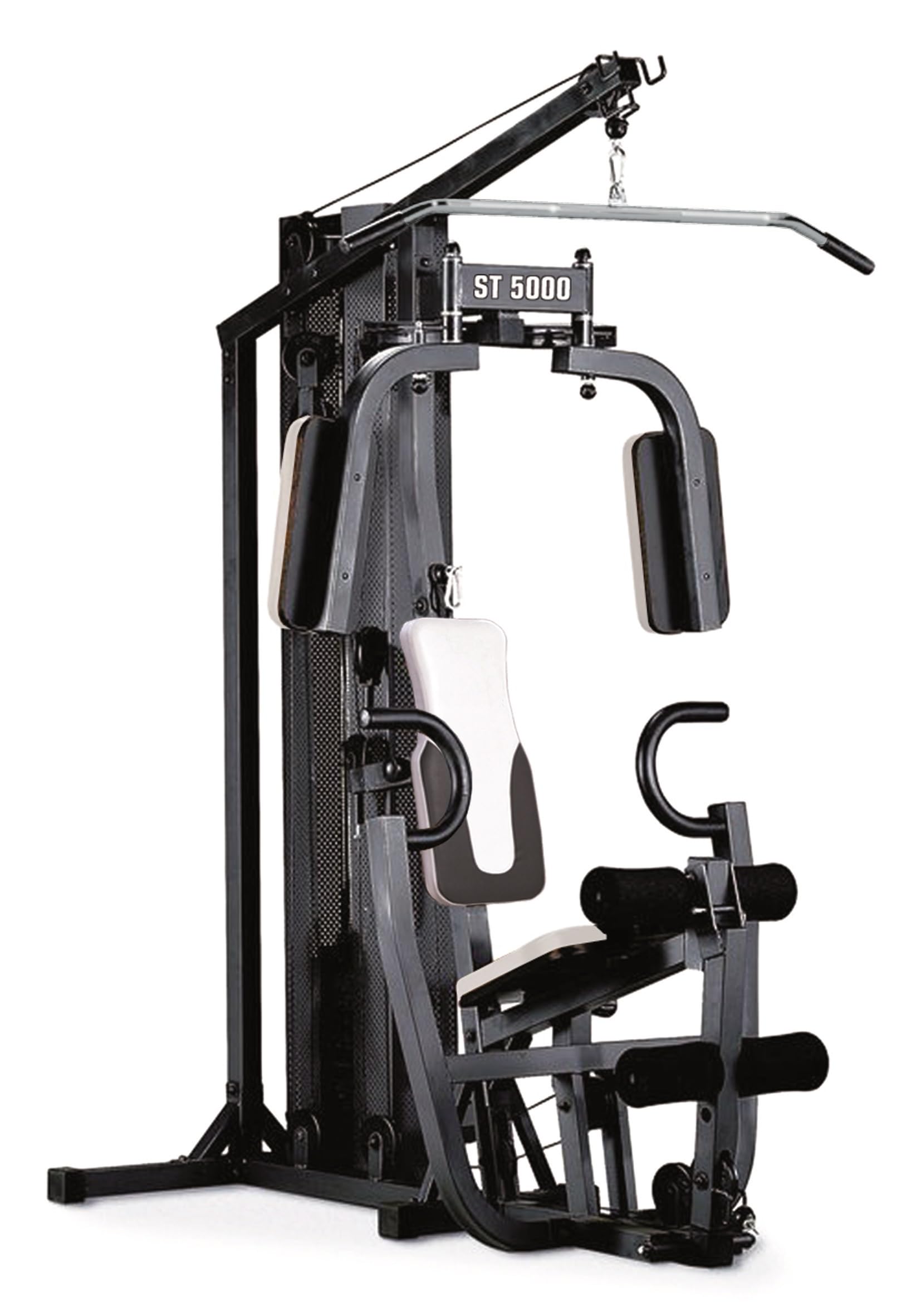 Stazione Multifunzione GetFit FORCE ST 5000 - Pacco Pesi 68kg, 8+ Esercizi, Carico Fino a 115kg - Allenamento a casa