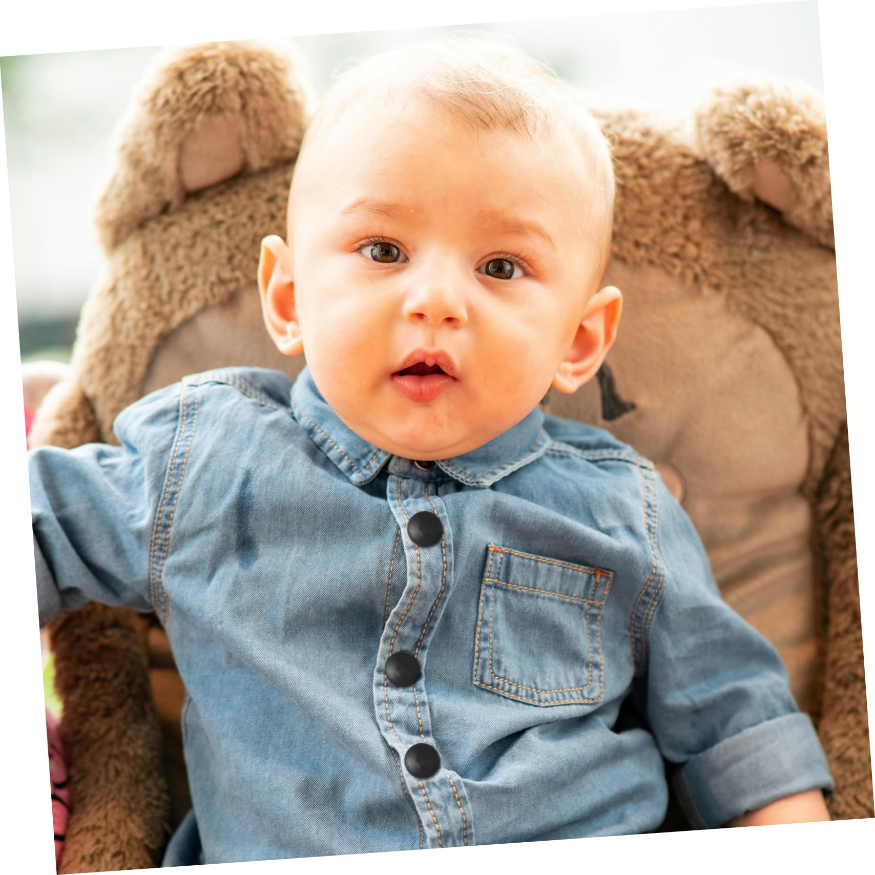 500juegos Botones De Presión De Plástico Para y Ropa Botones Para Manualidades Fáciles De Instalar Perfectos Para Proyectos De Costura y Creación De Ropa Infantil