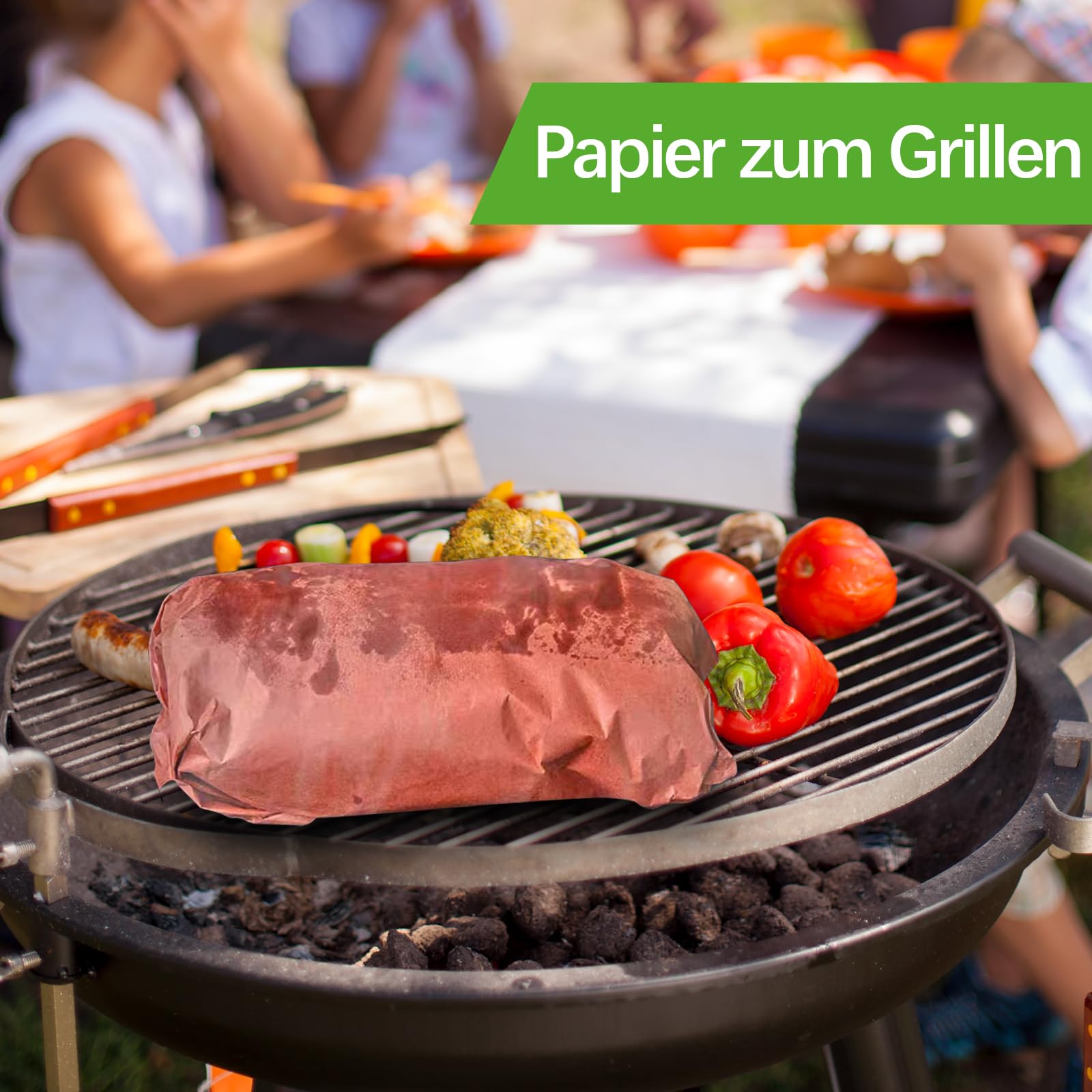 Metzgerpapier Pink, 30CM x 30M Festes & Unbeschichtetes Metzgerpapier, Food Grade Kraft Paper for Grill, Smoker, Fish Meat, Grill, Butcher Paper for Smoking Meat