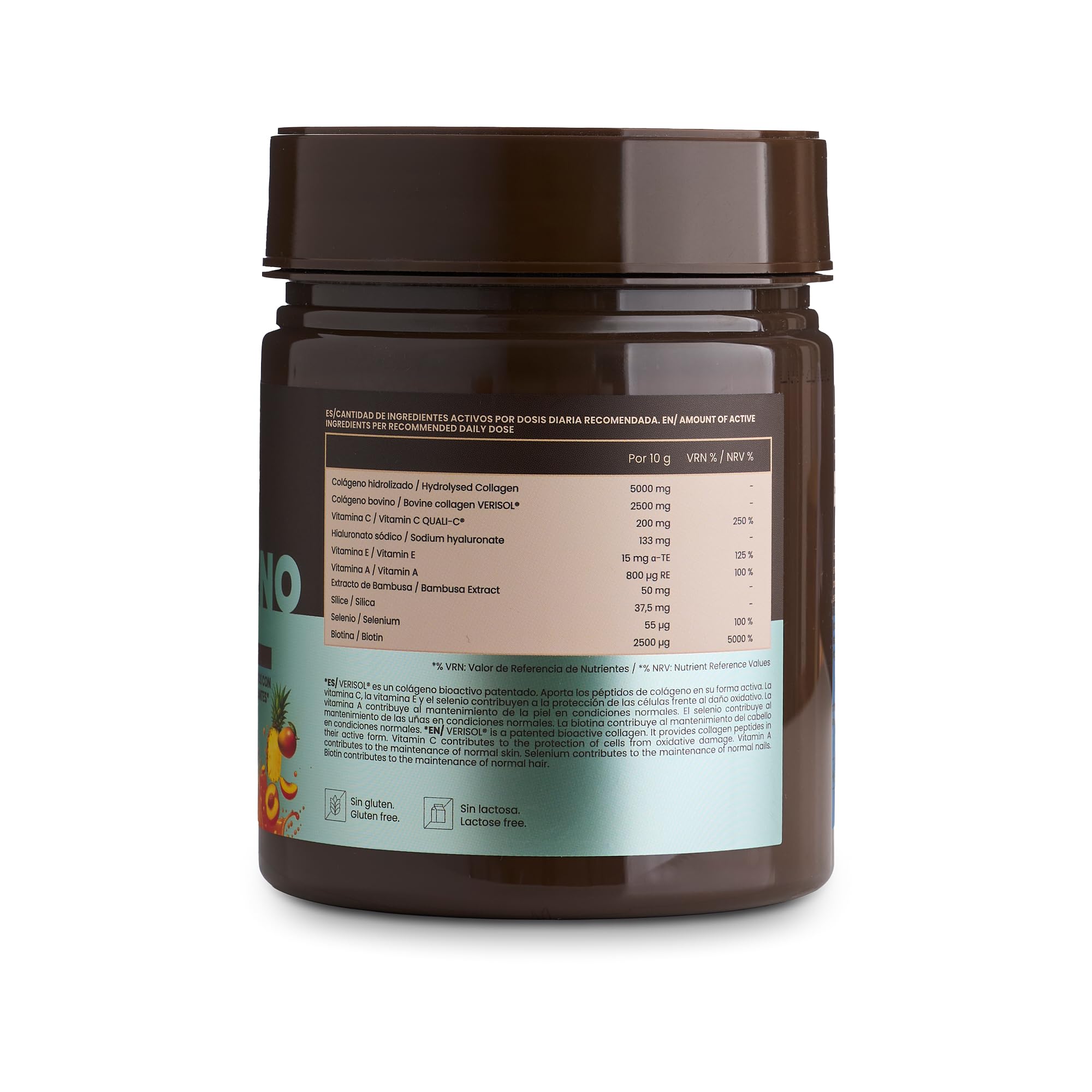 Grow Wellness Lote Omega 3+ OMEGATEX 60 Cápsulas + Colágeno Tropical 300 g | VERISOL, Ácido Hialurónico, Biotina y Vitaminas