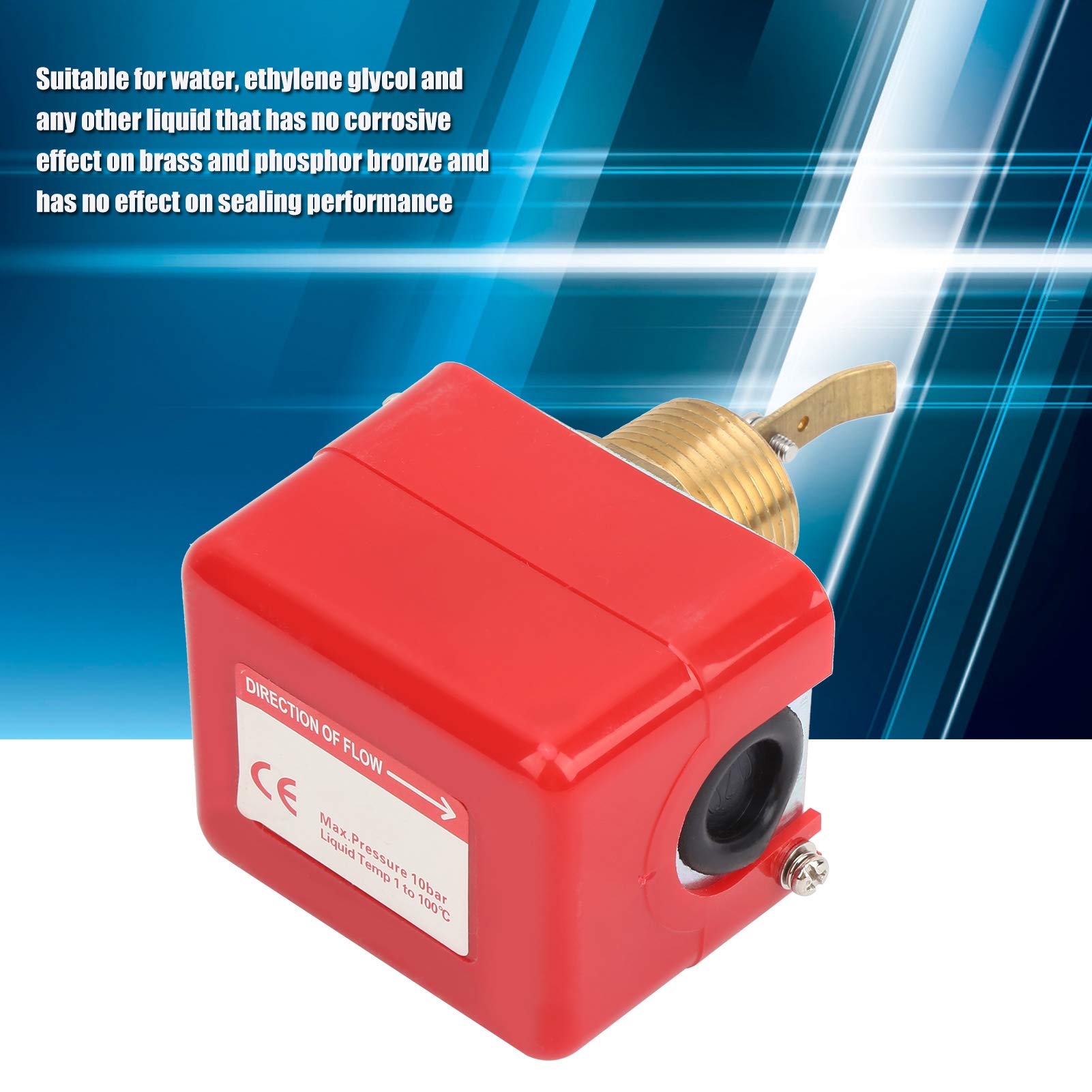 HFS-25 Contrôleur de débit cible, interrupteur de débit d'eau, accessoire de commutateur de débit à palette AC220V 15A