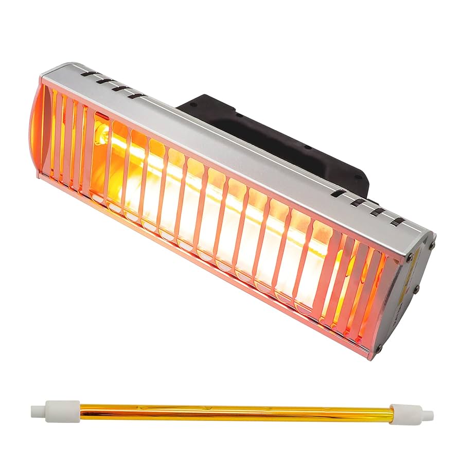 Amazon.co.jp: MFUZOP 1000W ハロゲンランプ管、赤外線ヒーター