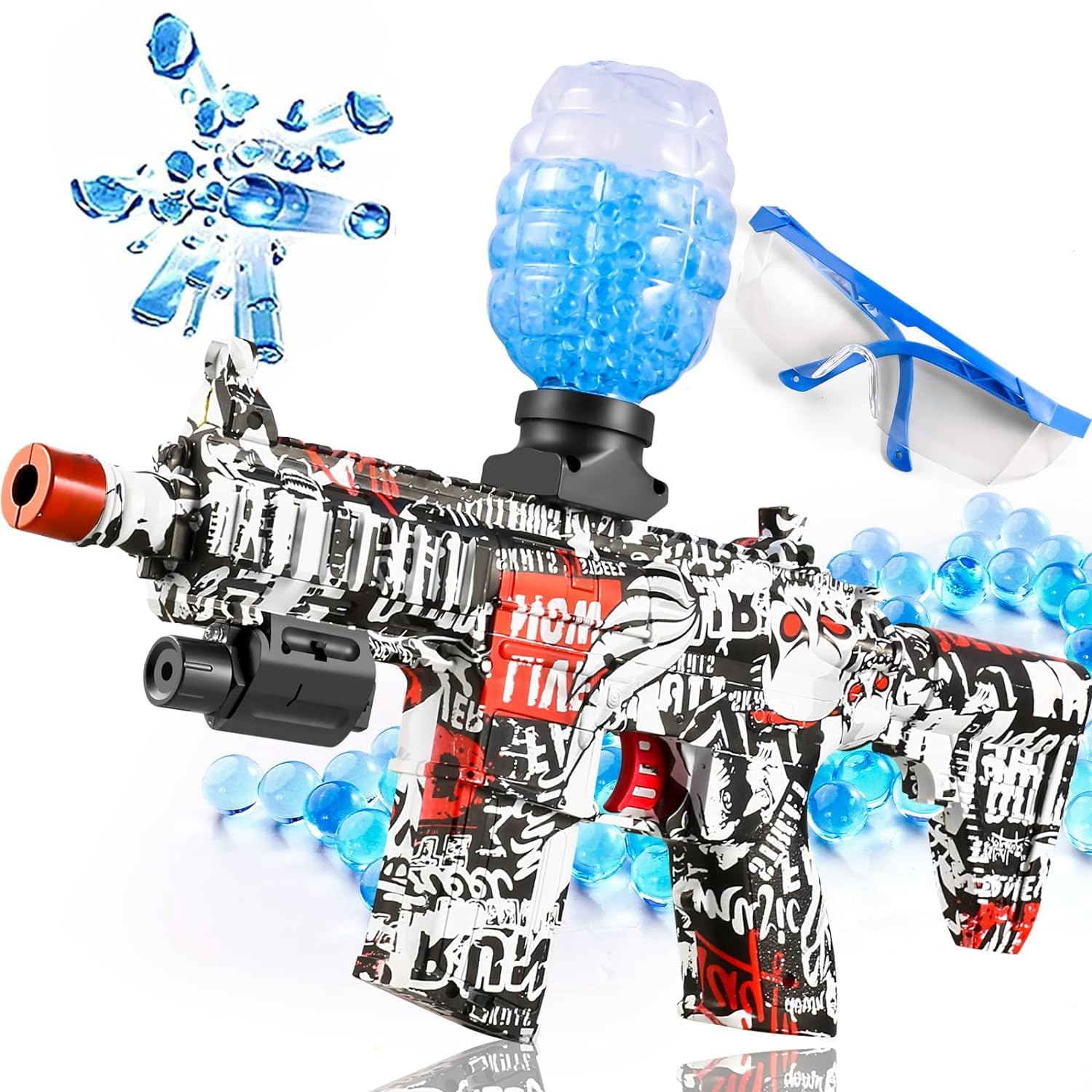 Buy VVE Electric Splatter Gel Water Beads Soft Foam Bullet Full Auto