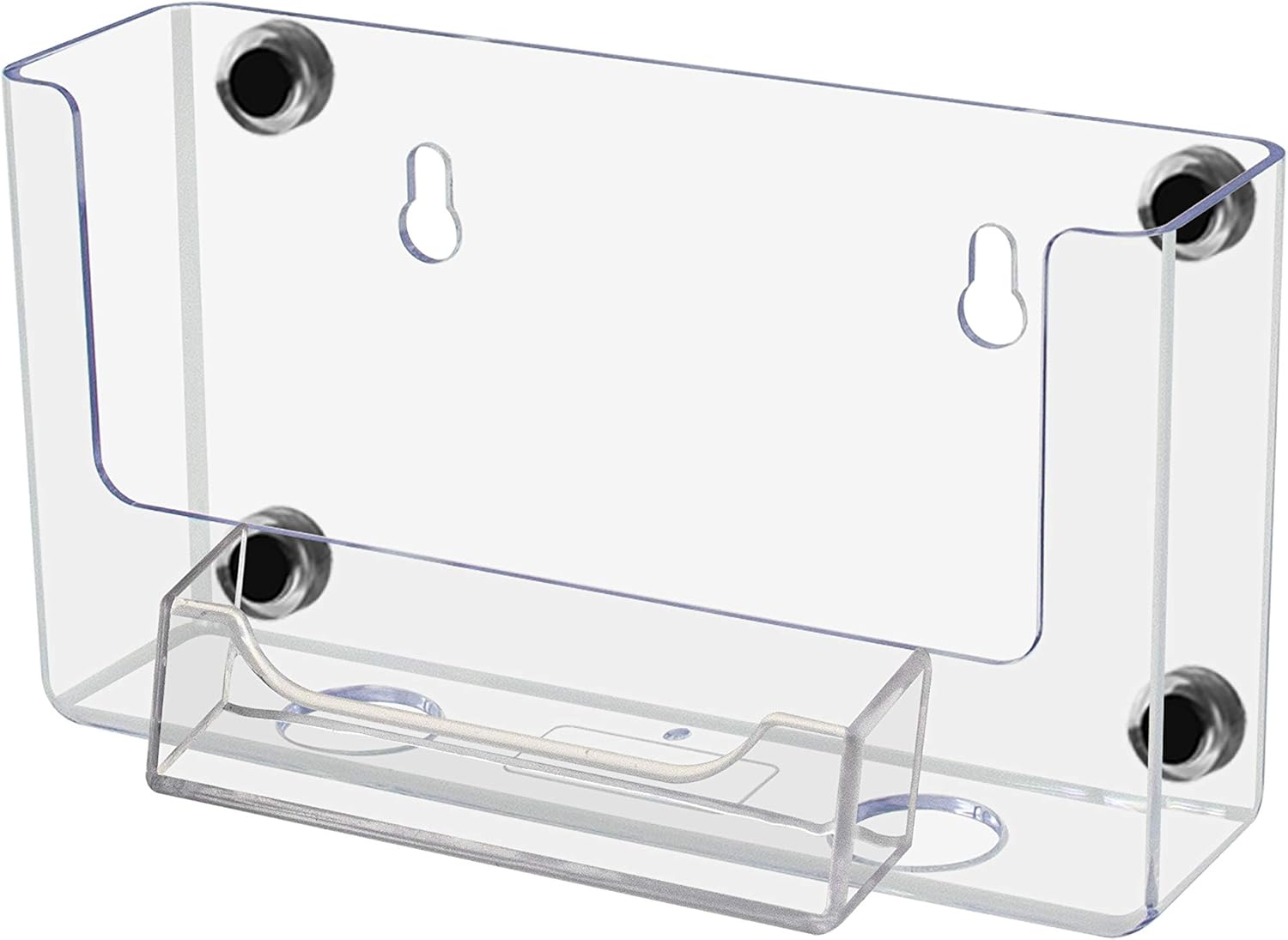 Marketing Holders Postcard Holder with Holds 6 Inch Wide Printed Material