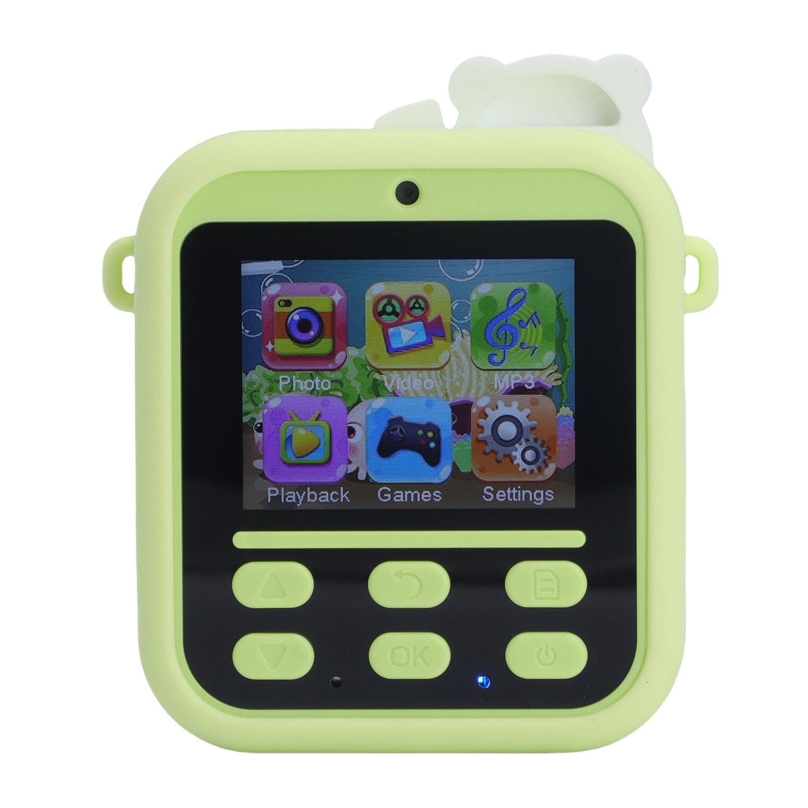Zopsc Instant Print Camera for Kids, 48MP 2.4in HD Digital Cameras with Double Lens, 16x Zoom, Filters, Games and Music, Christmas Birthday Gift for Boys, Girls (Green)-image-24