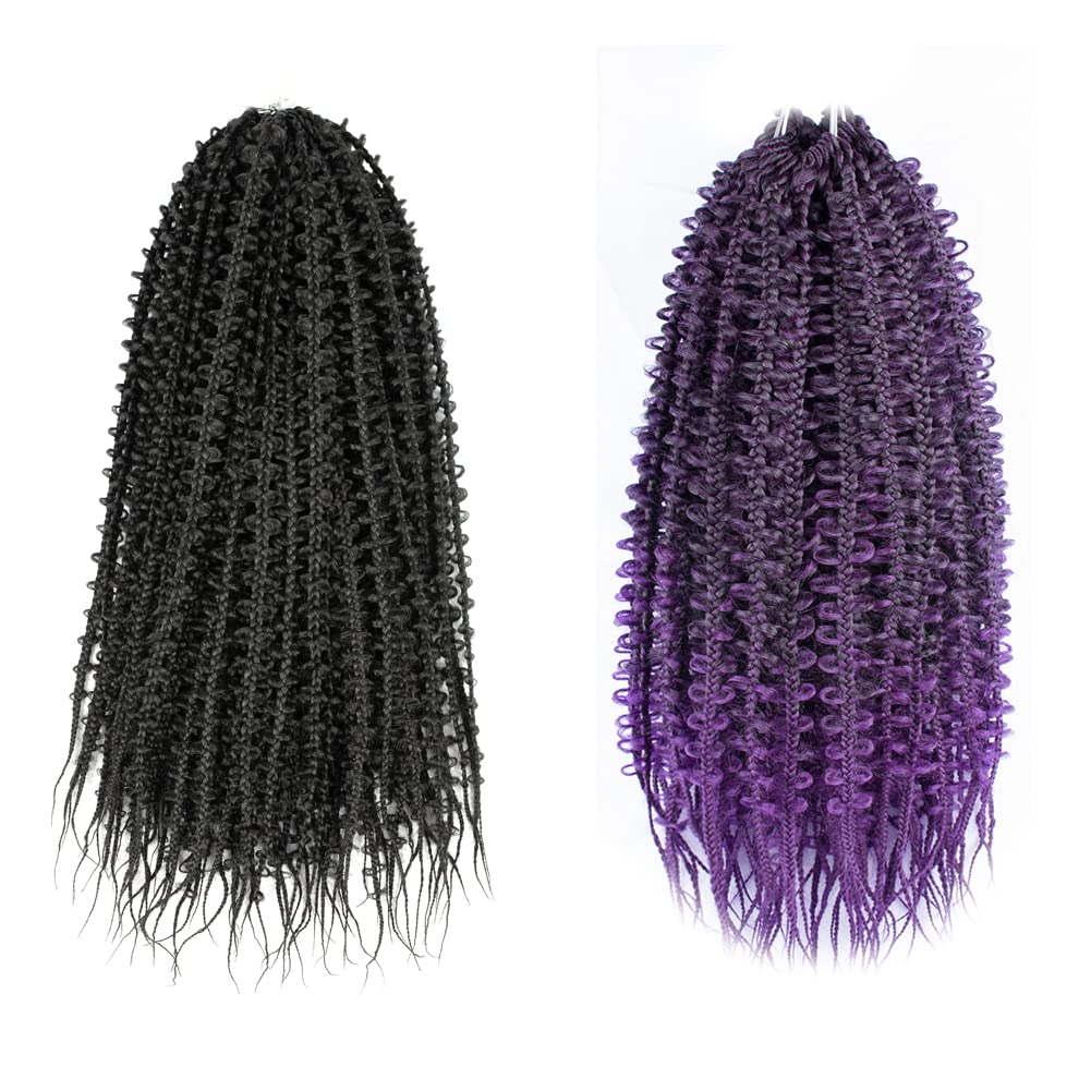 Buy Re4U Jungle Box Braids Crochet Hair 24 Inch, Butterfly Locs