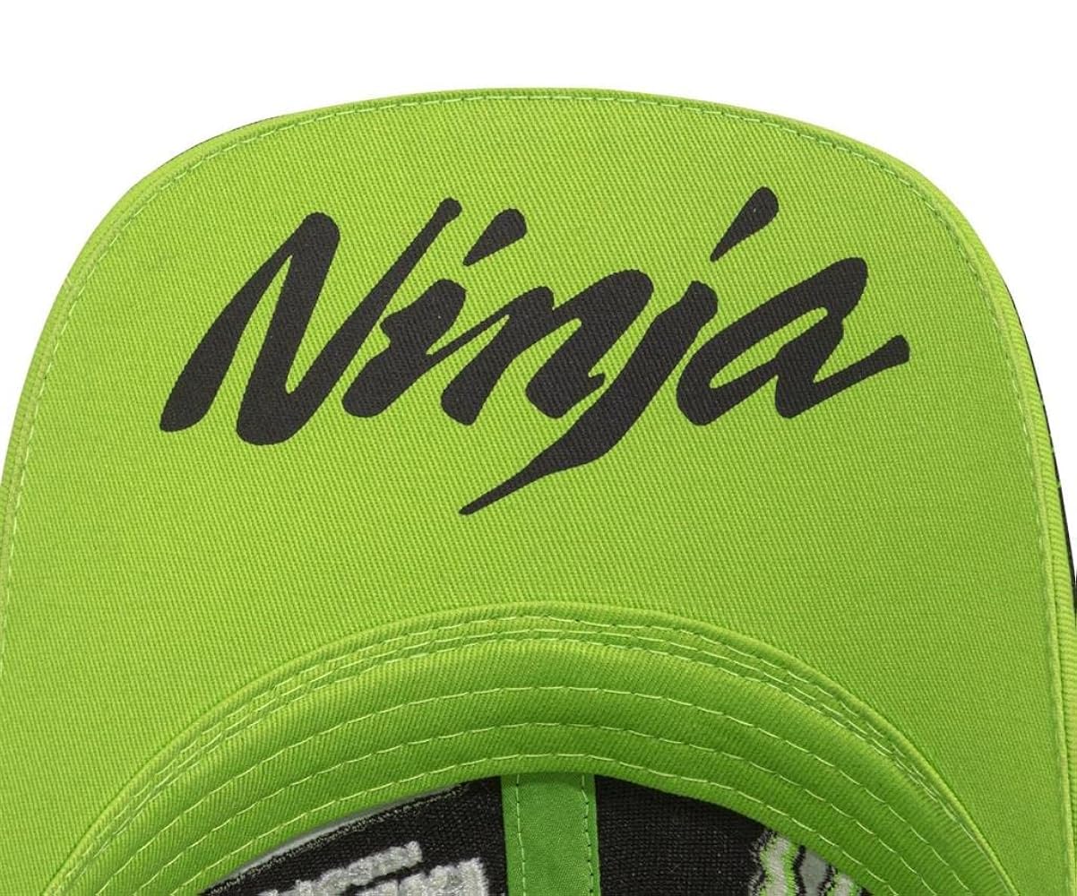 Kawasaki Base Cap WSBK Cap Green Black, black : Amazon.de