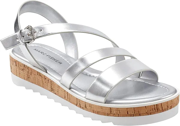 Marc Fisher Women's Goget Wedge Sandal