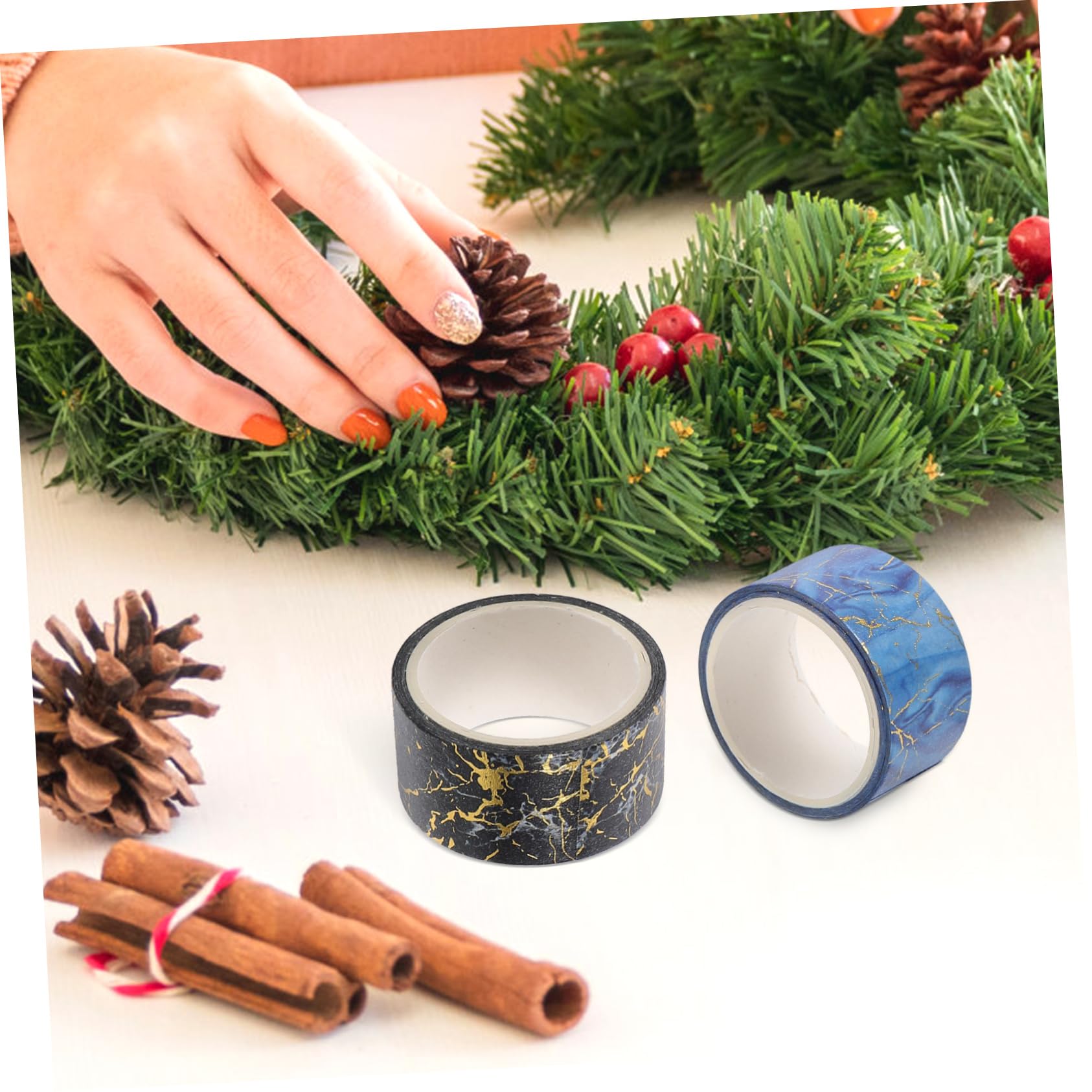 SHINEOFI 70rotoli Nastro Adesivo Decorativo Stile Marmo Washi Tape Per Scrapbooking Fai Da Te e Decorazioni Di Diario Residui Di Colla