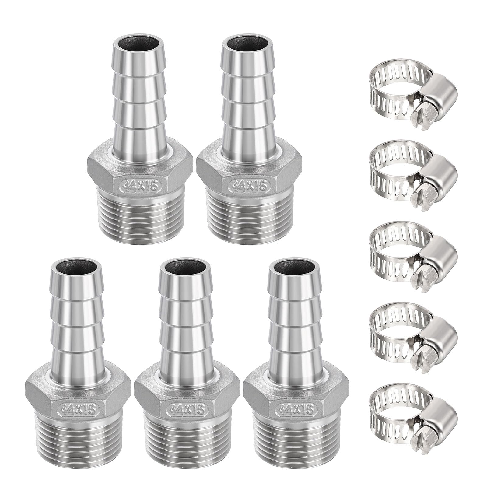 Adaptador de manguera a NPT METALLIXITY para eliminar fugas de presión en motores de camión