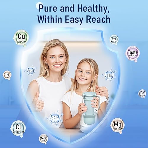 Miniatura 6 de Filtro de repuesto compatible con jarras y dispensadores de filtro de agua LifeStraw Home. Puede eliminar eficazmente la suciedad, la arena, los