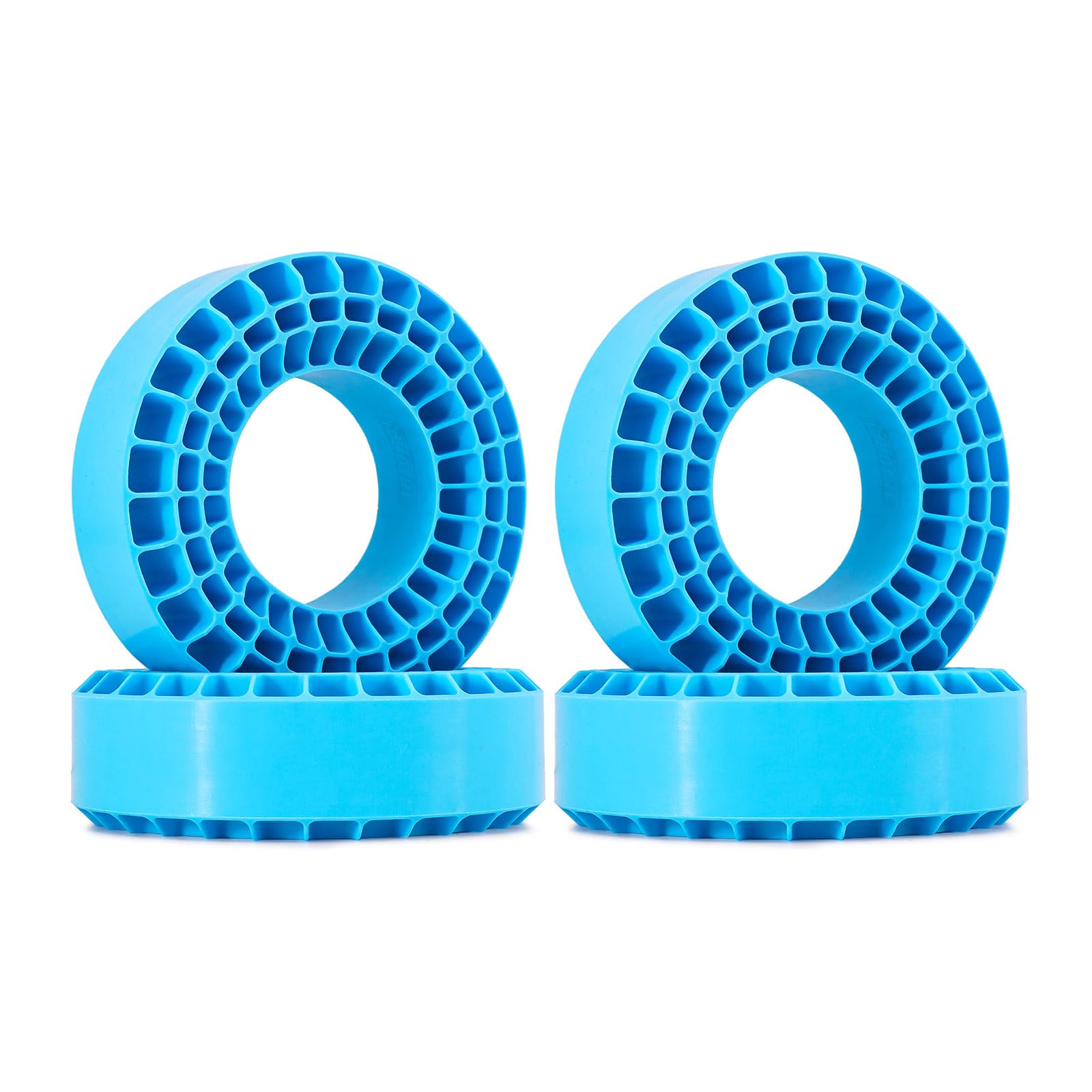 INJORA Silicone Rubber Inserts Foam for 106-108mm 4.19” OD 1.9" Tires(Blue)-image-40