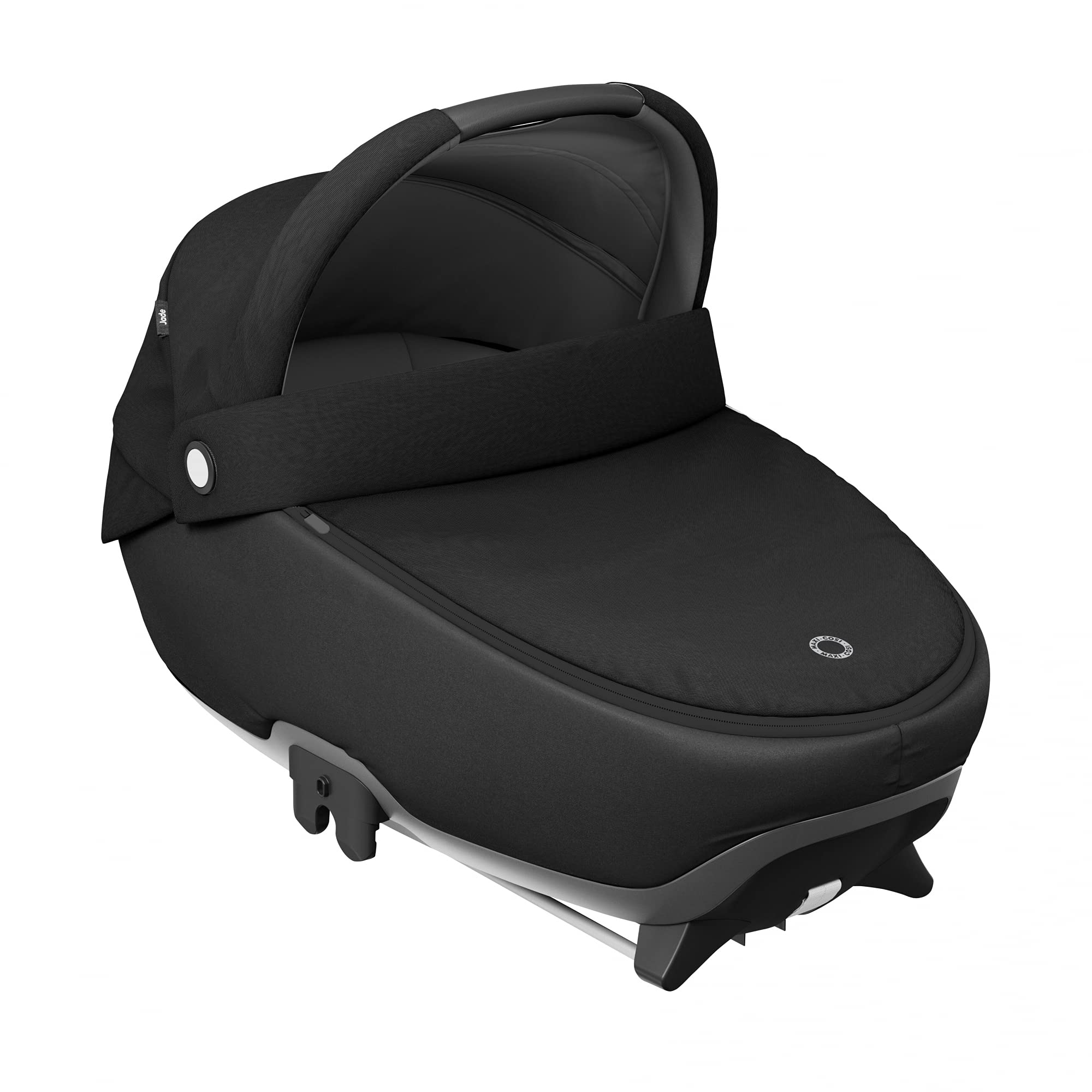 Maxi-Cosi Jade, Capazo de seguridad, Capazo de coche, apto desde el nacimiento, 0 a 6 meses, 0 - 9 kg, de 40 a 70 cm, Essential Black (Negro)