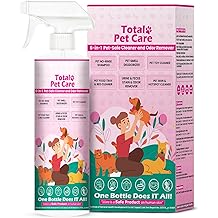 Total Pet Care 6-in-1 Safe Pet Cleaner & Odor Eliminator - 16 oz. - Gently Cleans Pet Fur, Paws, Hot Spots & Removes Dog Odor