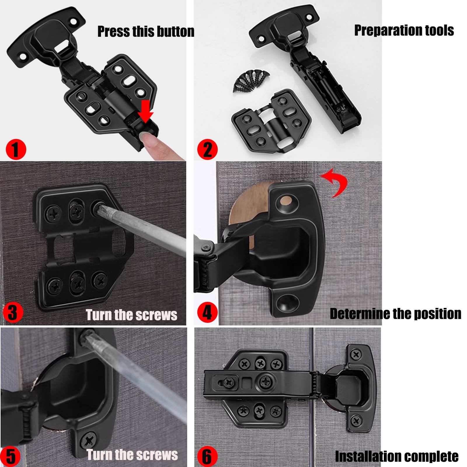 Blum Cerniere Per Mobili | Clip Top 110 Gradi | Ferramenta - Foto 4