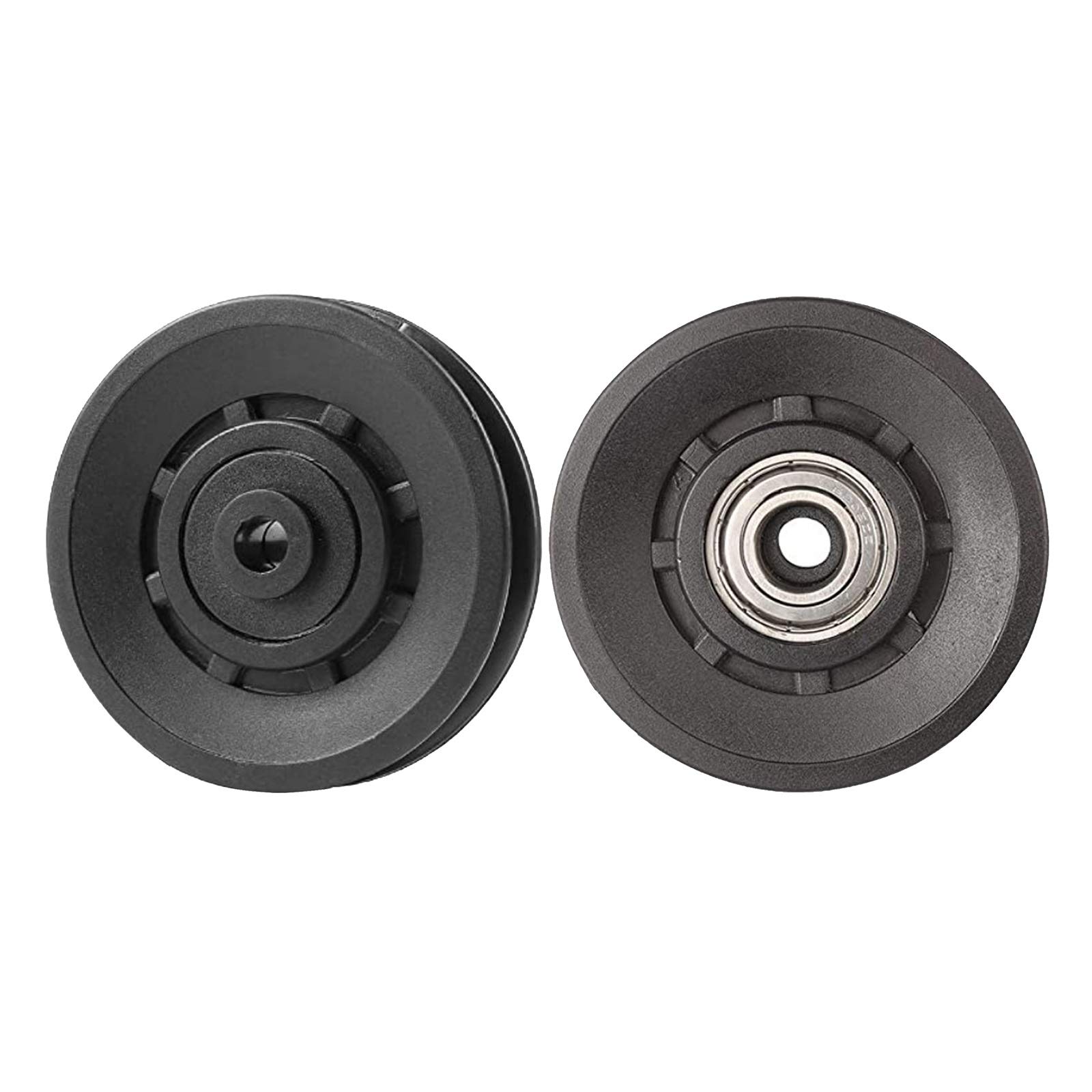 Ingranaggi Ruota puleggia del Cuscinetto Universale Universale da 105 mm per la Macchina per la Macchina della Palestra della Macchina del Cavo della Macchina del Garage (Bore Diameter : 10mm)