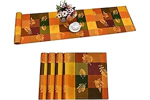 Thanksgiving Day Tablecloths And Table Flag For Autumn Party Decoration