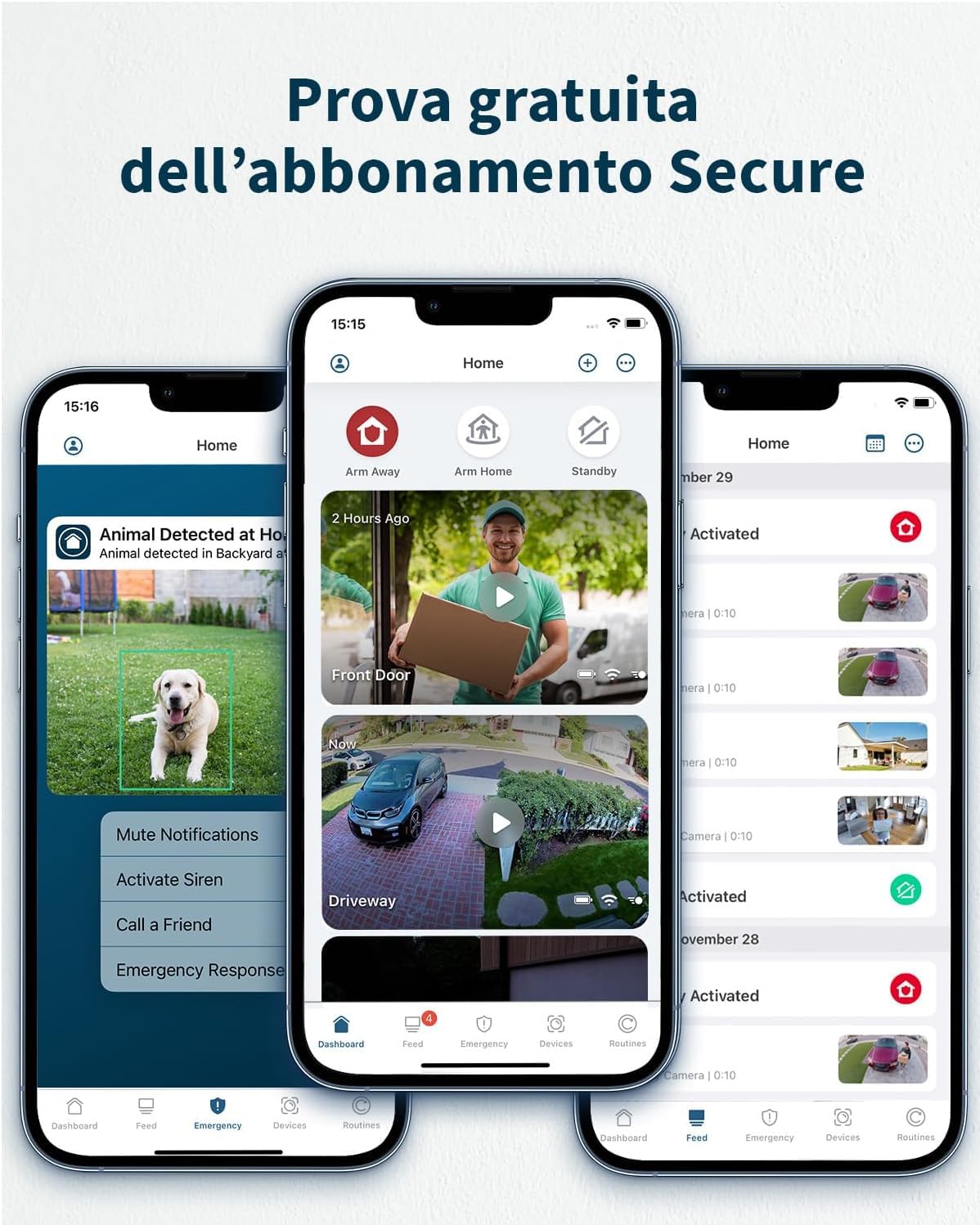Arlo Essential 2 2K, Telecamera WiFi da Esterno Senza Fili, 6 mesi di autonomia, Visione Notturna a Colori, Illuminazione, Sirena, Audio Bidirezionale, 1 Telecamera Bianca