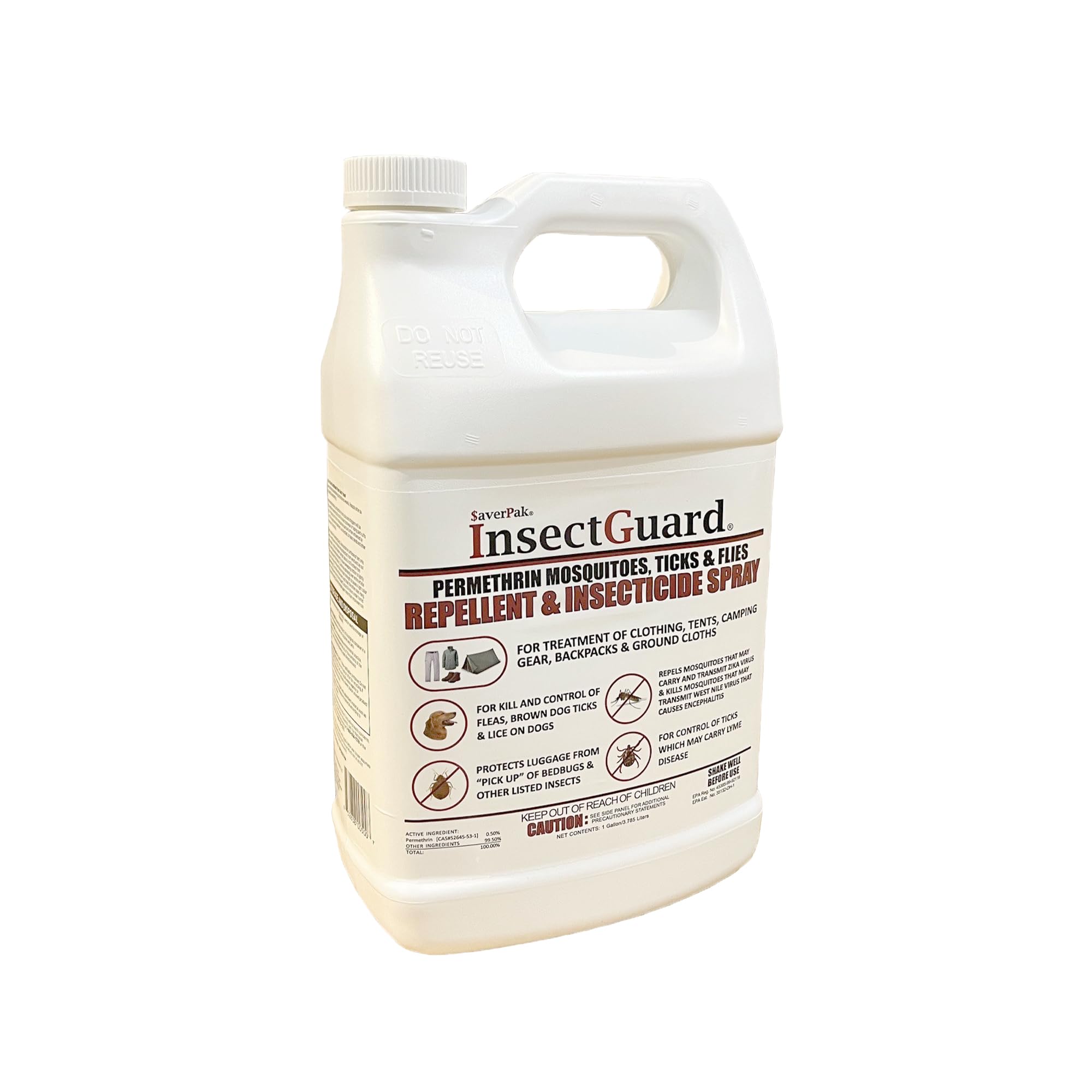 InsectGuard Permethrin Mosquitoes, Ticks and Flies Repellent & Insecticide Spray for Pet Dog Horse Blanket Bed Kennel Stables & More - Gallon (128oz) - image 6