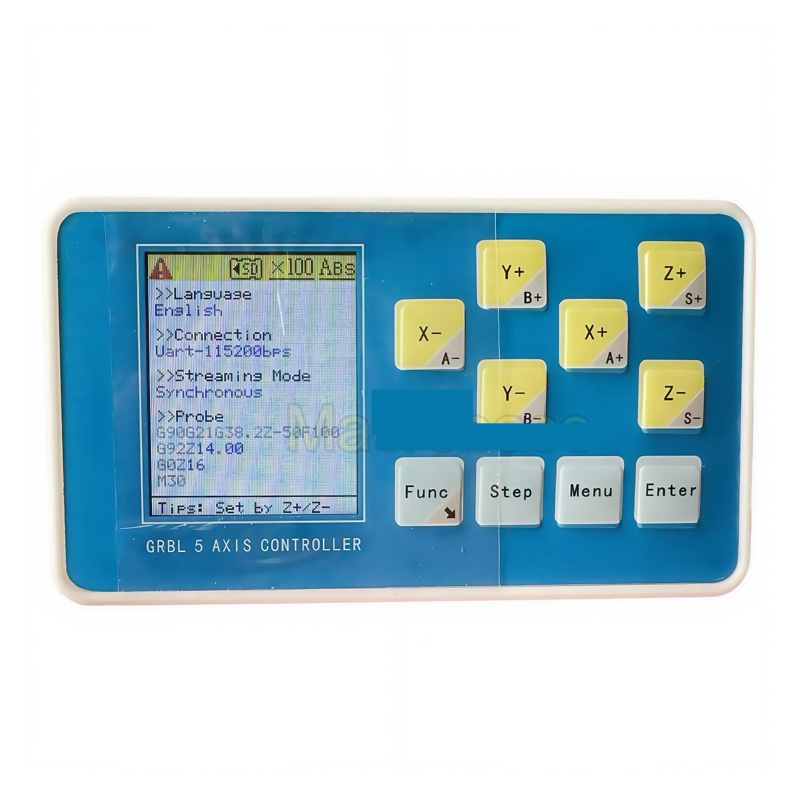 Kontroler CNC, 5-osiowy Kontroler GRBL 32 Bity ARM Tarcza Cnc Płyta Kontrolna Offline Wyświetlacz Lcd Do Grawerowania Owego CNC Frezarka Znakująca do routera CNC, tokarki(LCD)