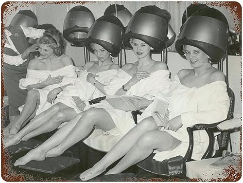 Póster retro de peluquería de los años 90, para salón de belleza, lienzo para decoración de pared, decoración de habitación, decoración de