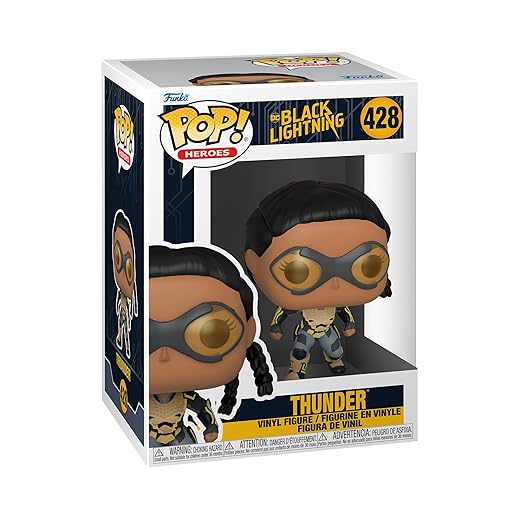 Pop Heroes: Black Lightning - Thunder, Multicolor, Standard