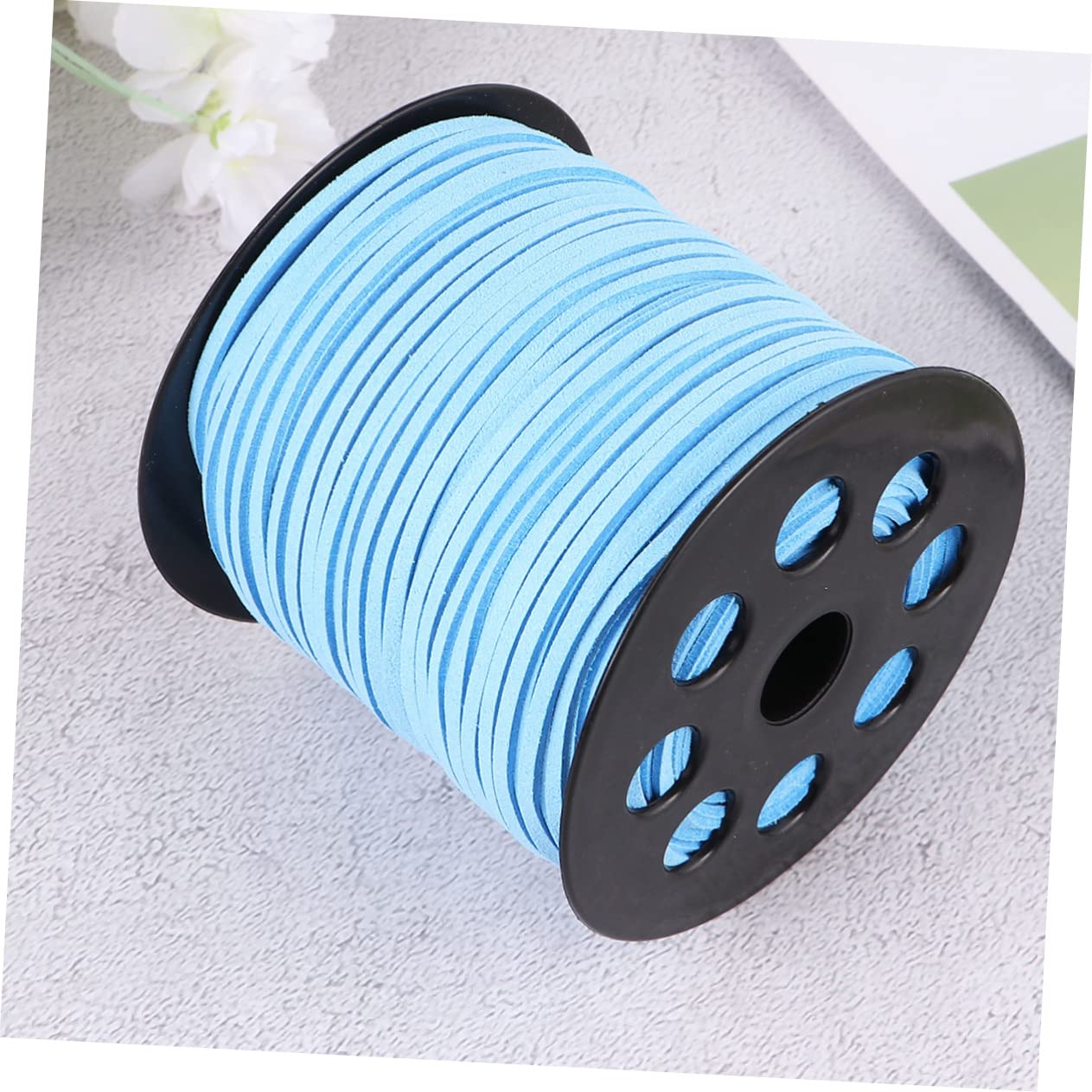 HAPINARY Faux Leather Rope DIY Bracelet Making 90m Beading Thread Jewelry Making Kit