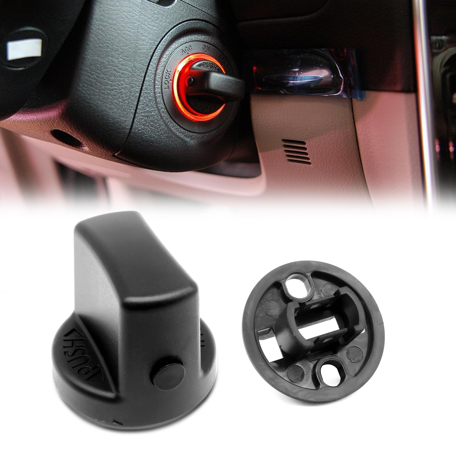 Amazon.com: Keyless Ignition Start Switch Knob Cap