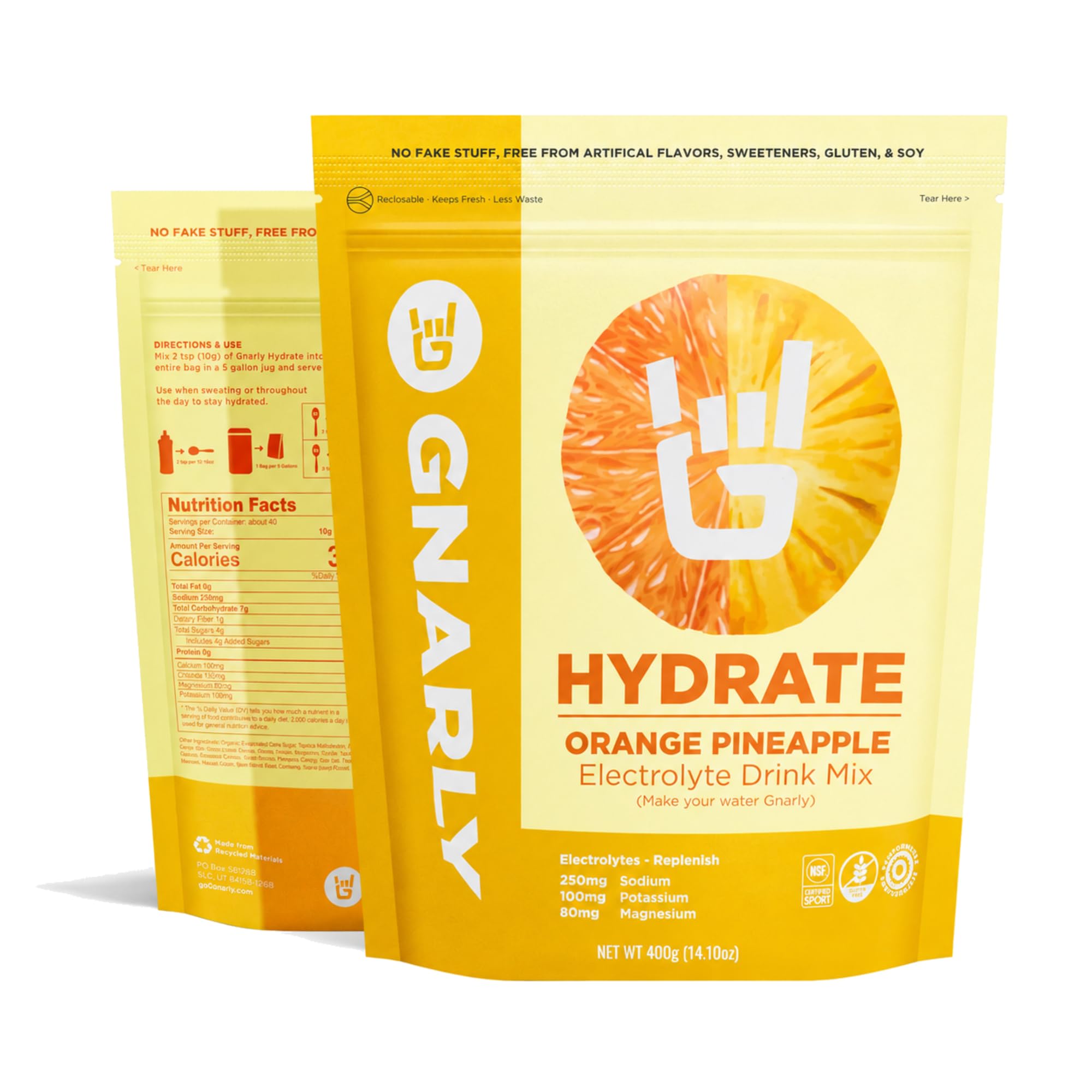 Gnarly Nutrition Hydrate Electrolyte Powder | Raspberry — Amazon image 18