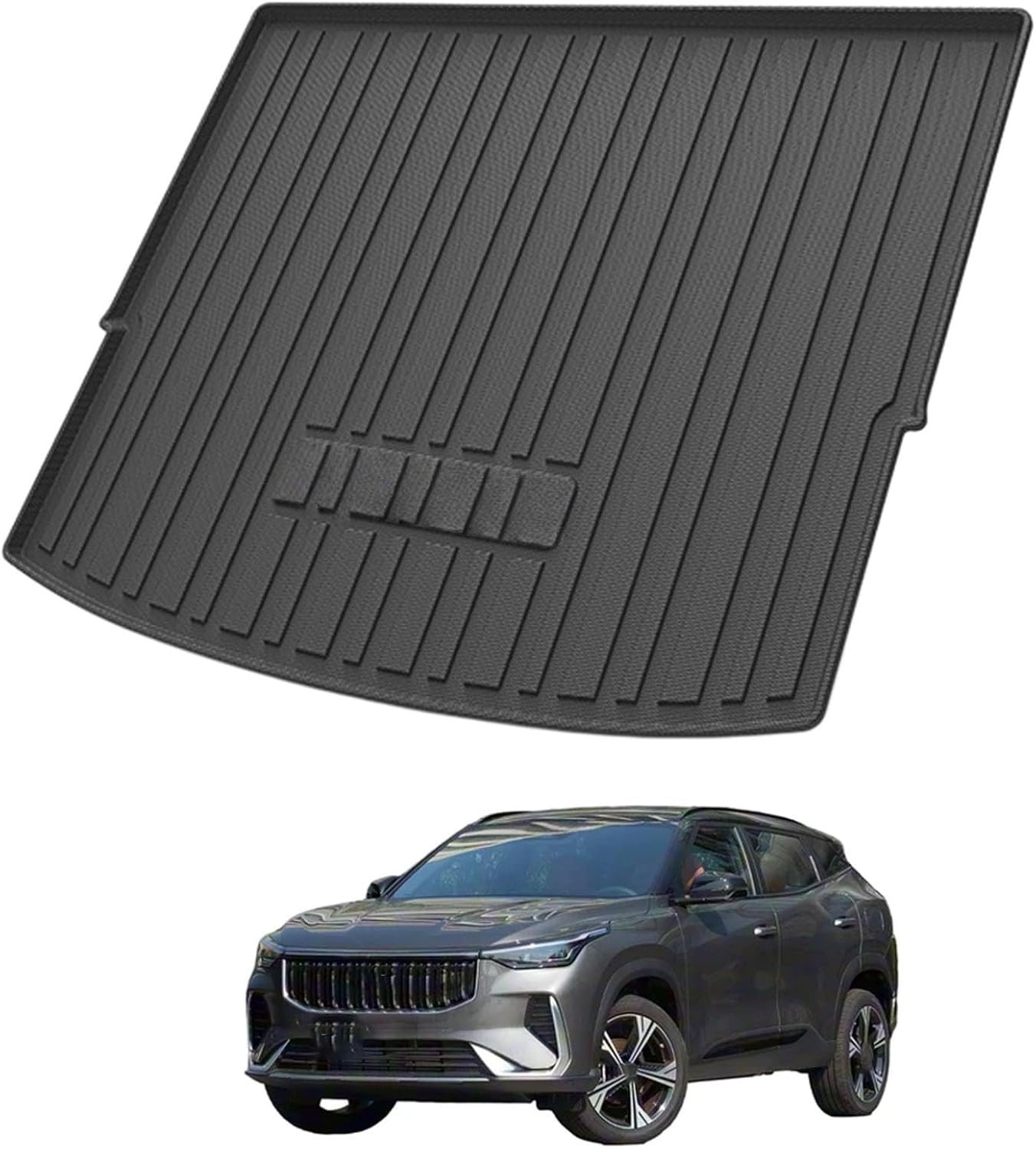 PLAKDFUU Bootmat for Geely Boyue COOL 2023-2026 easyclean protector