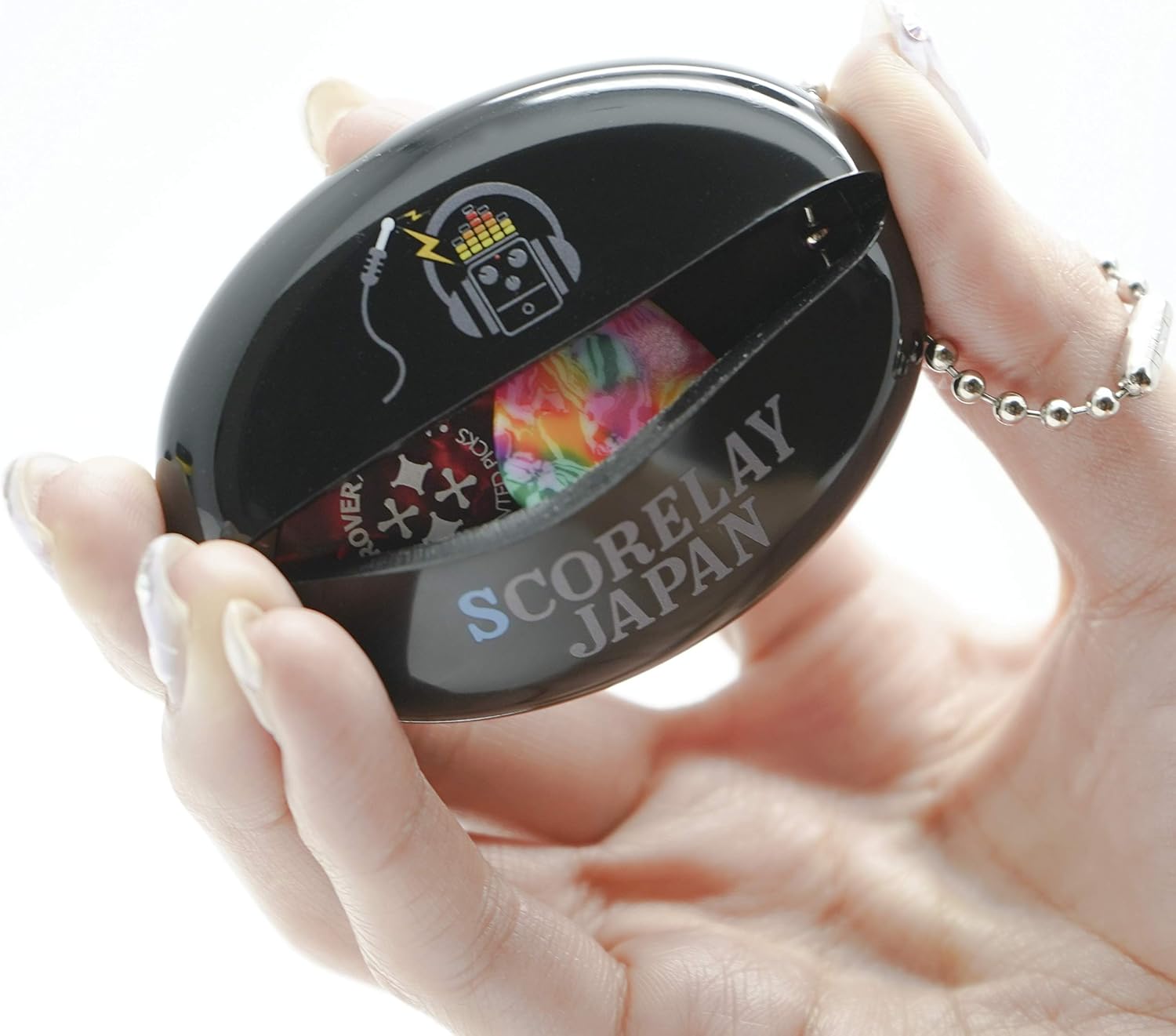 [Quikey] Coin Case/Pick Case Scorelay Japan - Black
