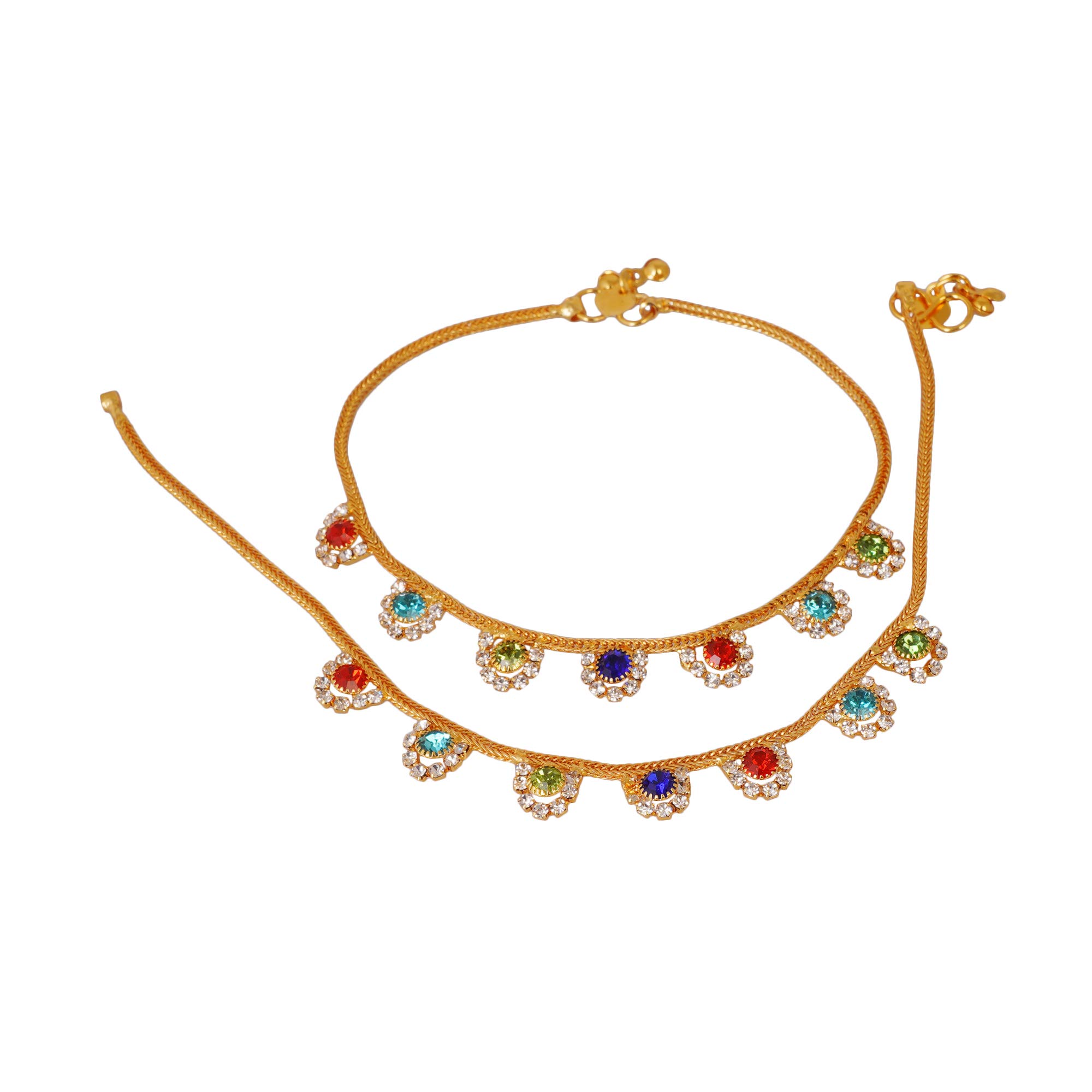 See full amazon price history chart for Shreyadzines CZ Stone Gold Polish anklets/pajeb/payal for Women and Girls (Multicolor) Shreyadzines CZ Stone Gold Polish anklets/pajeb/payal for Women and Girls (Multicolor) (B08RJSFN55) Amazon Price History, Amazon Price Tracker
