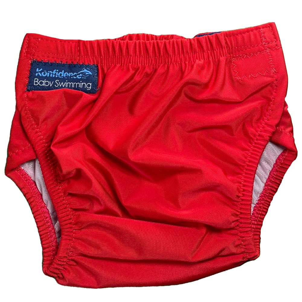 KonfidenceSplashy AquaNappy - Our Reusable Eco-Friendly One Size Fits All Swim Nappy Made with Recycled Plastics up to 30 Months - Easy to Clean & Machine Washable